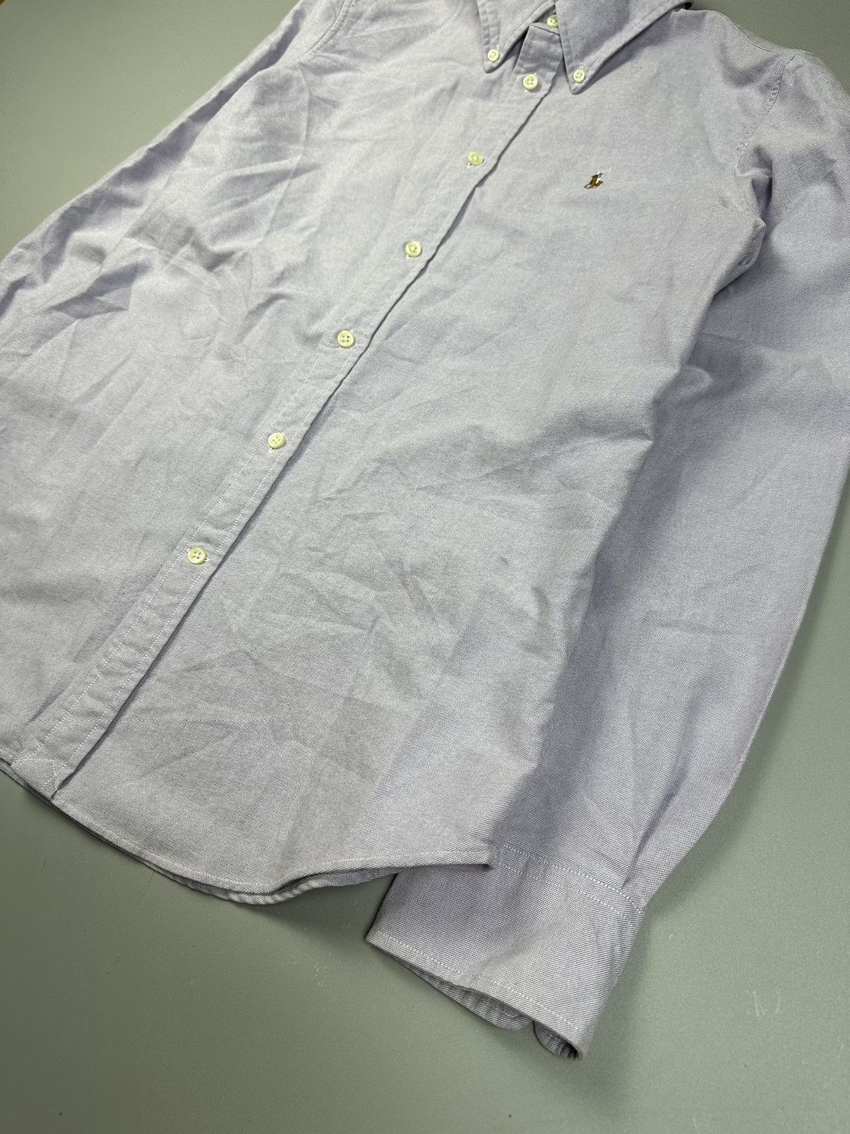 Polo Ralph Lauren Unisex Violet fitted button up shirt polo Ralph Lauren Size M / US 6-8 / IT 42-44 - 2 Thumbnail