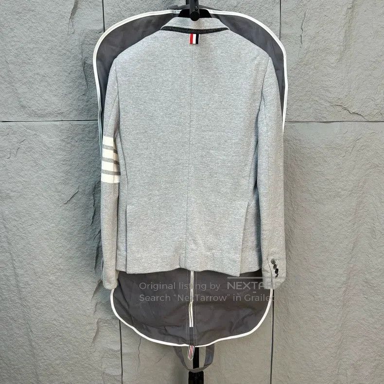 Thom Browne Thom Browne Wool Knit Casual Jacket Size US S / EU 44-46 / 1 - 2 Thumbnail