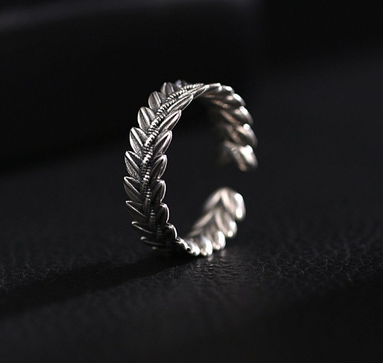 Jewelry Wheat Open Rings Pattern for Women Size ONE SIZE - 2 Thumbnail