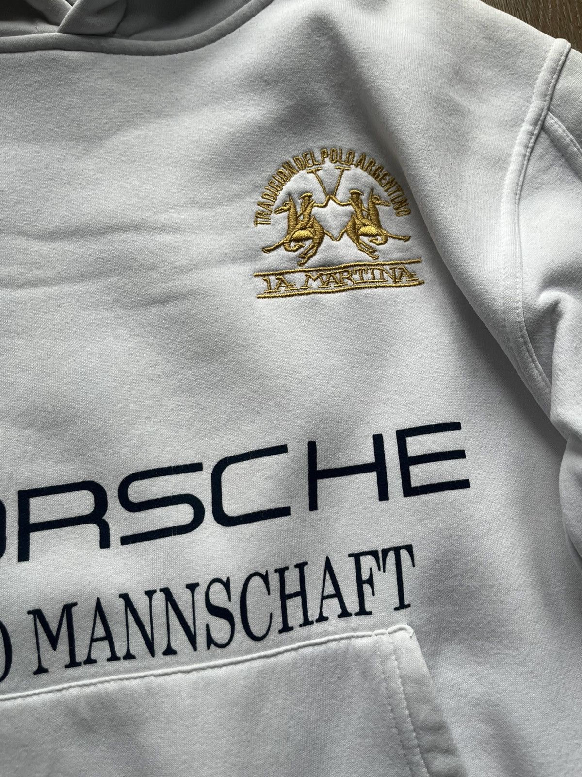La Martina × Porsche Design Porsche x La Martina 🏎️ vintage racing hoodie Size US S / EU 44-46 / 1 - 4 Thumbnail