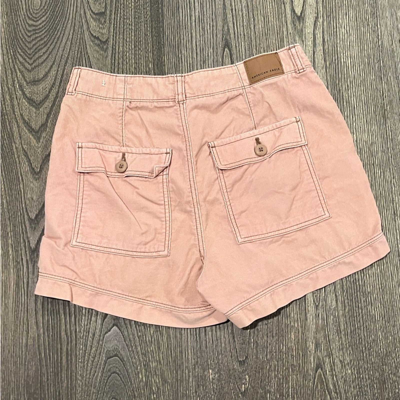 American Eagle Outfitters American Eagle 90's Shorts Cargo Pockets High Rise Pink Size 26" / US 2 / IT 38 - 7 Thumbnail