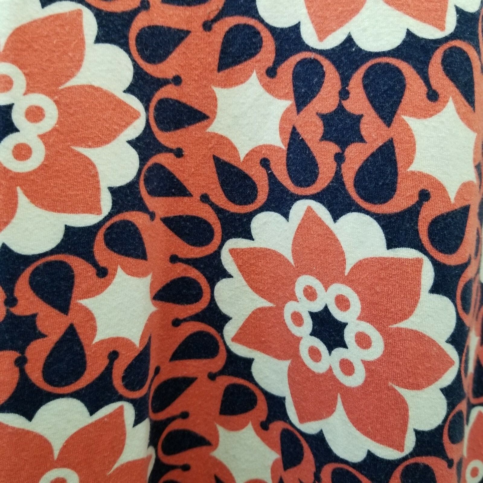 Boden Boden 6 Dress Pink White Retro Floral Notch Collar Stretch T Size M / US 6-8 / IT 42-44 - 4 Thumbnail