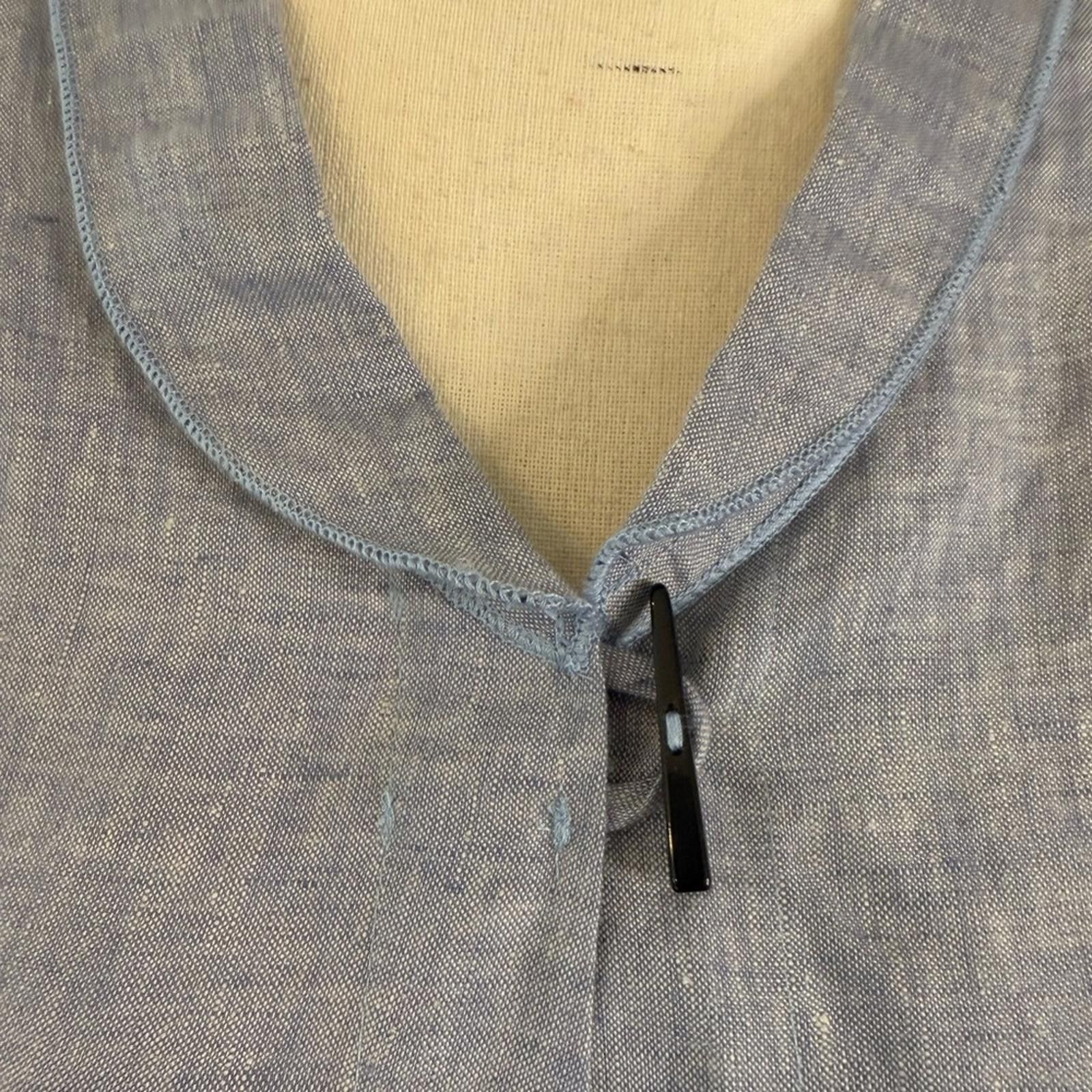 Other Connie’s Moon Light light blue boho linen jacket SZ SM Size S / US 4 / IT 40 - 5 Thumbnail