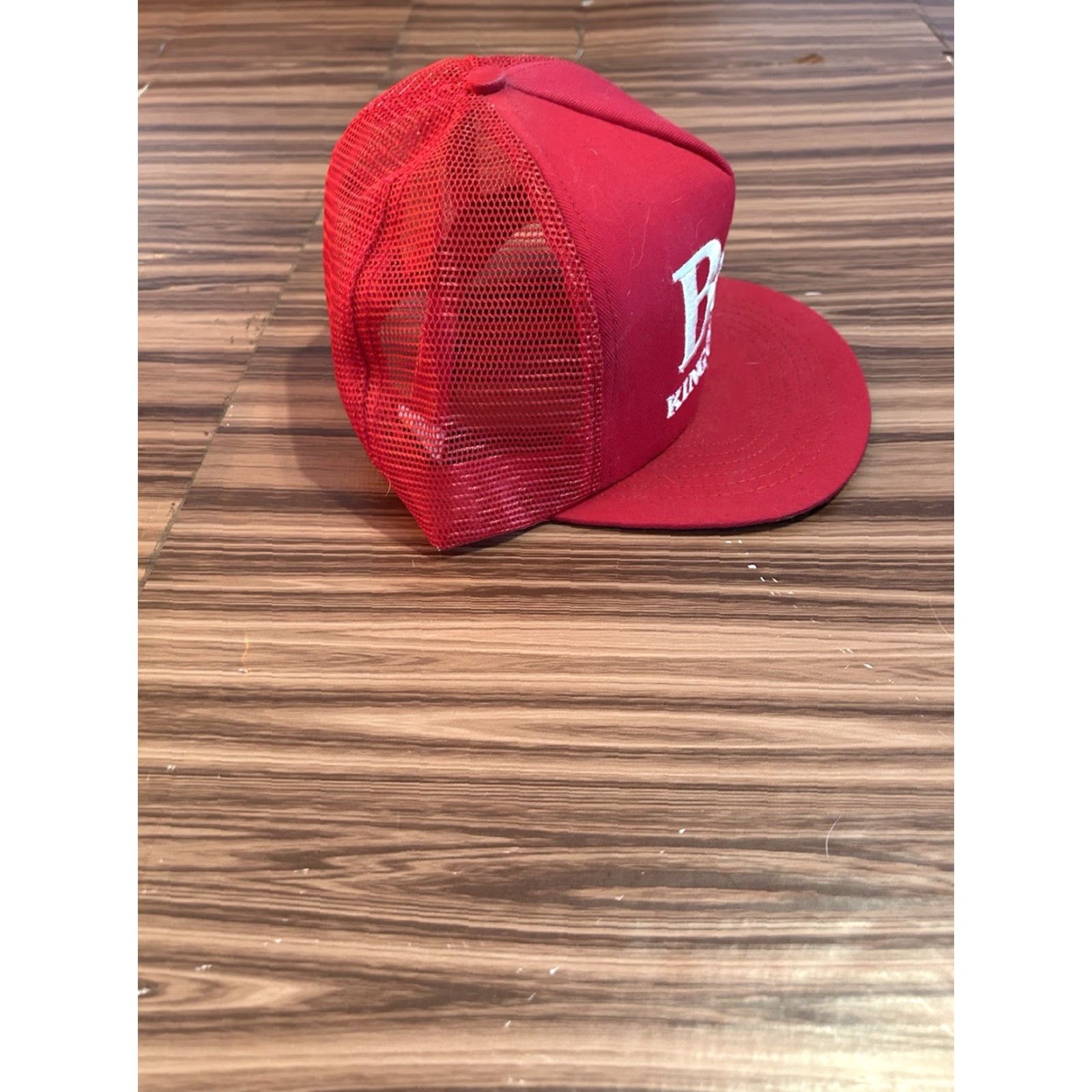 Budweiser VINTAGE Budweiser King of Beers Snapback Hat Cap USA 90s Men Red Nylon Baseball Cap Snapback MENS Size ONE SIZE - 4 Thumbnail