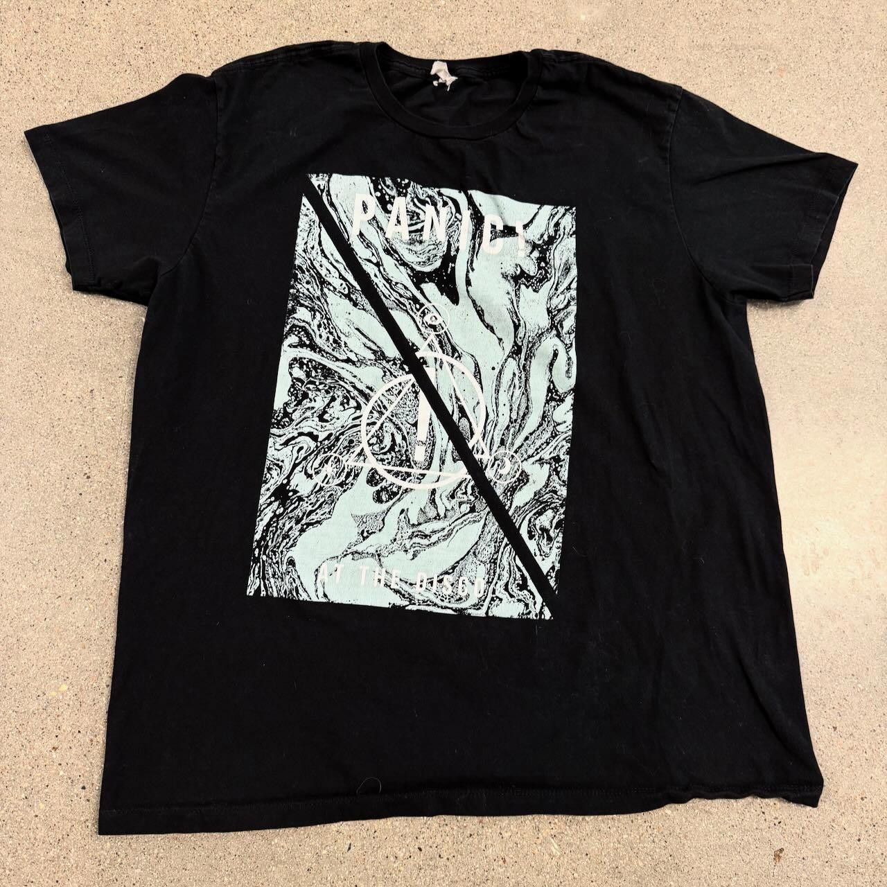 Designer Panic at the Disco Graphic Logo T-Shirt P!ATD Men's XL Size US L / EU 52-54 / 3 - 1 Thumbnail
