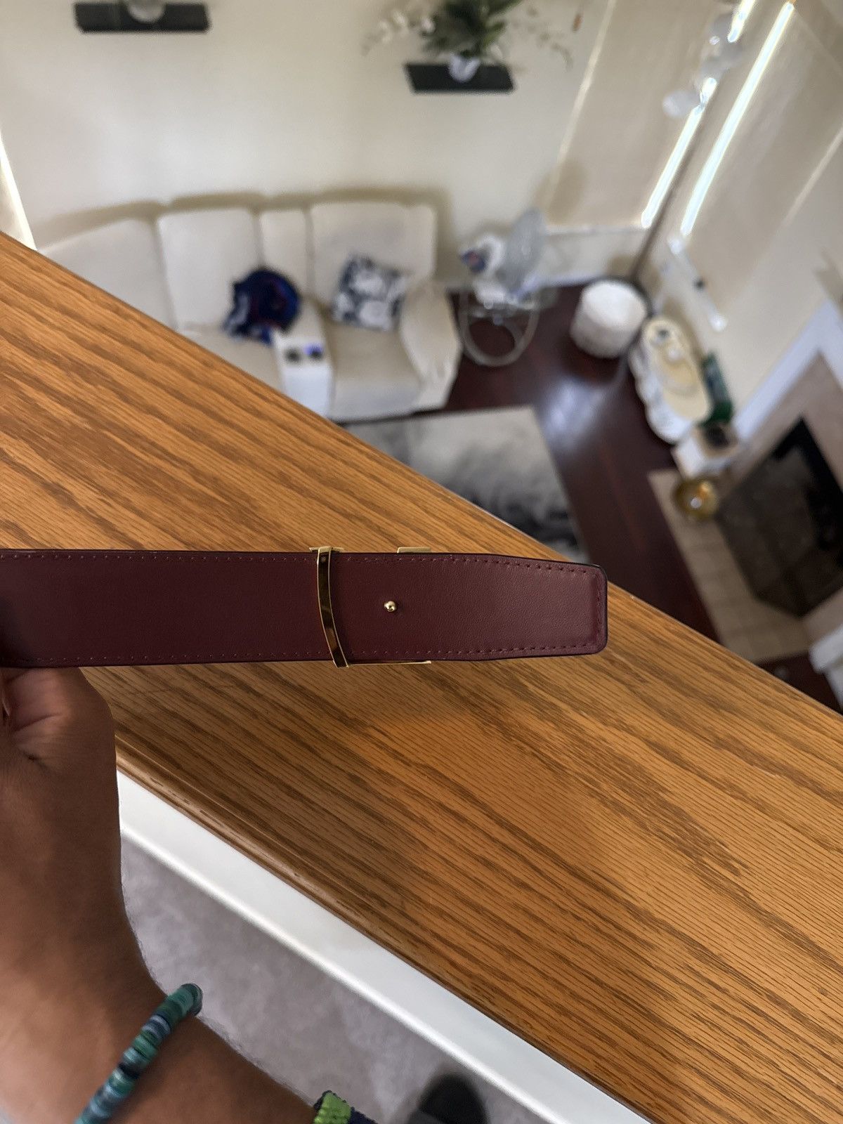 Louis Vuitton LV Heritage 35mm Reversible Belt Size 30 - 3 Thumbnail