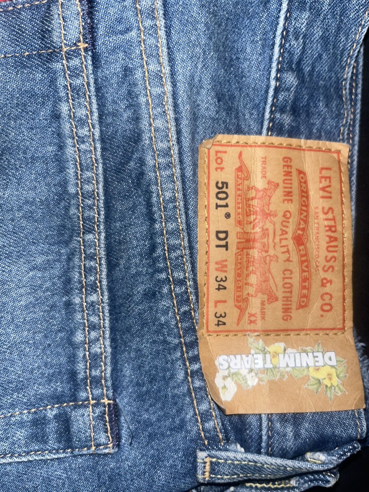DENIM TEARS Denim Tears Size US 34 / EU 50 - 1 Thumbnail