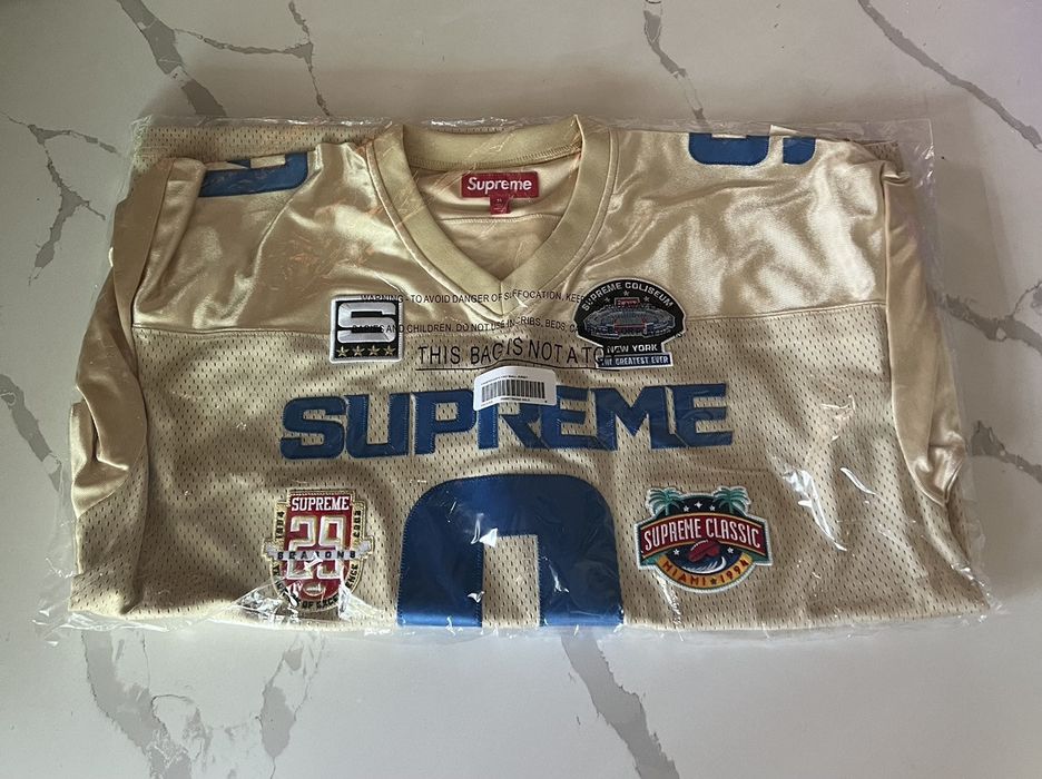 Supreme Supreme Championships Embroidered Football Jersey | Grailed