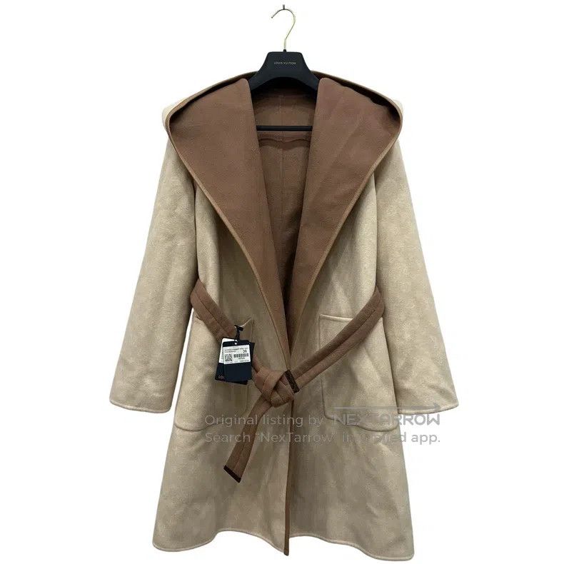 Louis Vuitton Louis Vuitton Beige full-print double-faced hooded coat Size XS / US 0-2 / IT 36-38 - 5 Thumbnail