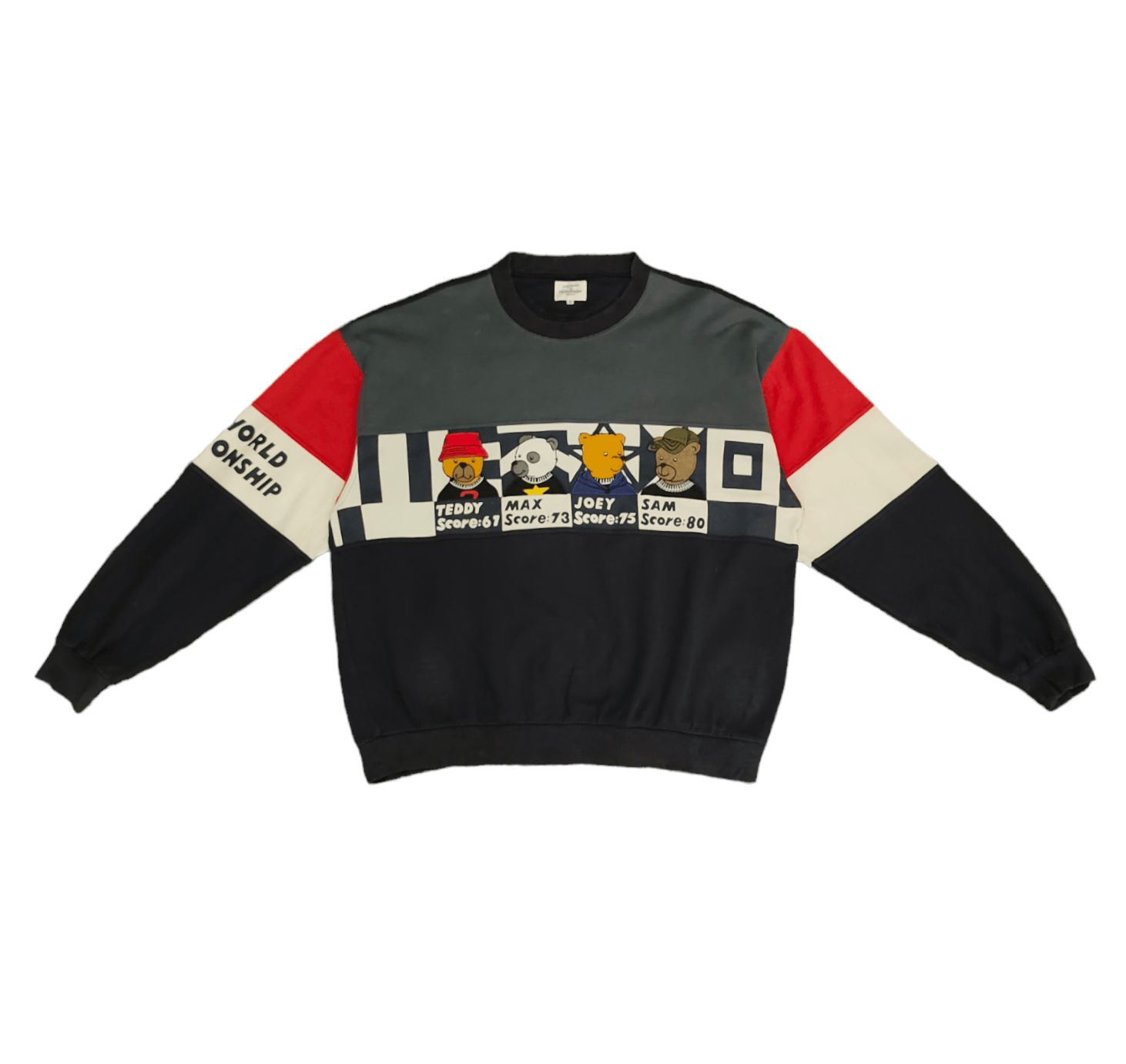 Jean Charles De Castelbajac 90s Jean Charles De Castelbajac World Championship Sweatshir Size US XL / EU 56 / 4 - 2 Thumbnail