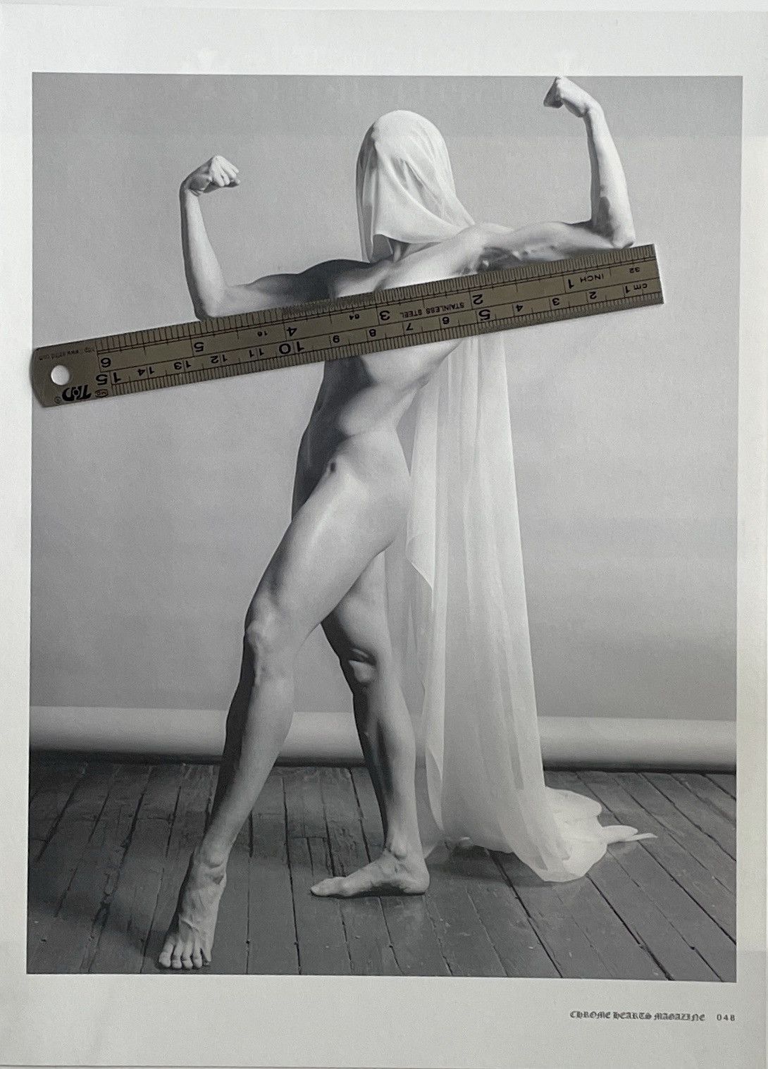 Chrome Hearts Chrome Hearts Nude photo Poster framed 9x11 Size ONE SIZE - 2 Thumbnail