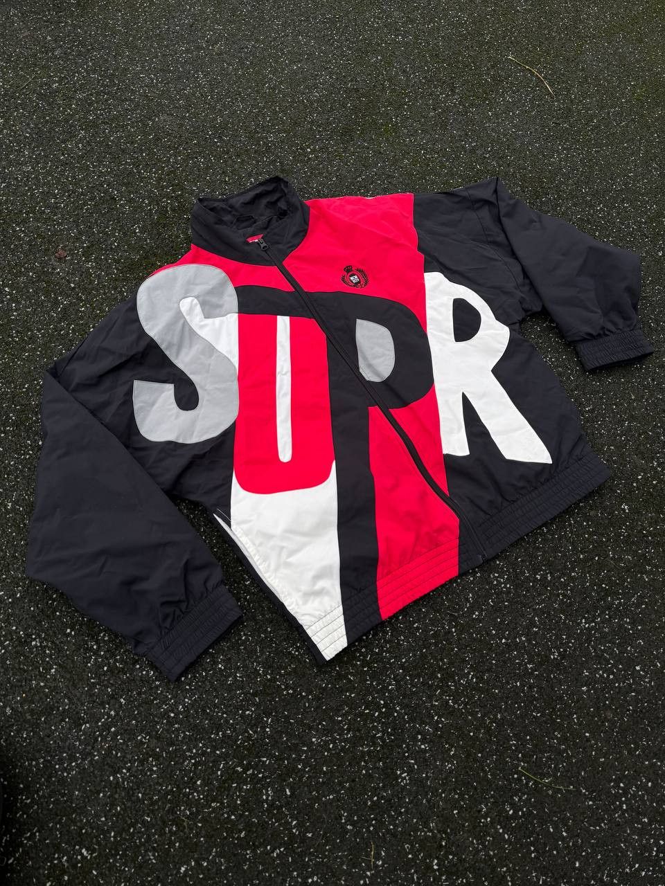 Supreme Big Letter Track Jacket Black Supreme Big Letter Track