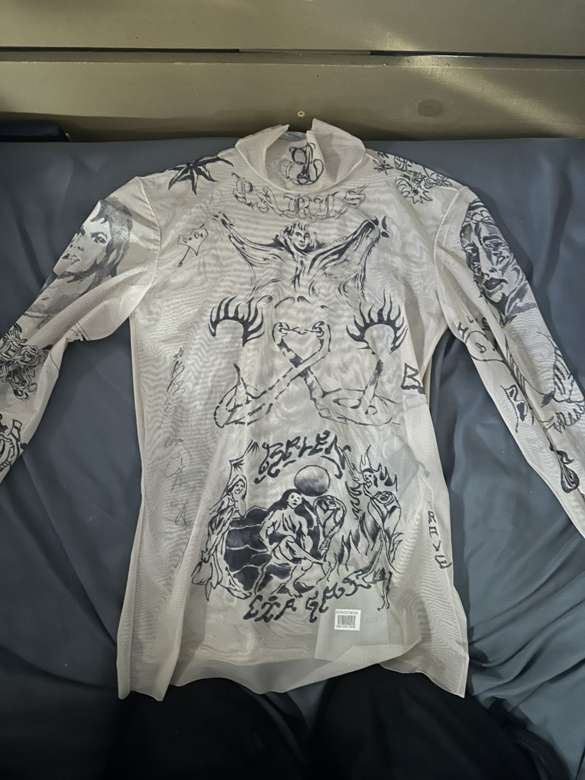 Balenciaga Balenciaga Tattoo long sleeve shirt size Large Size US L / EU 52-54 / 3 - 10 Thumbnail