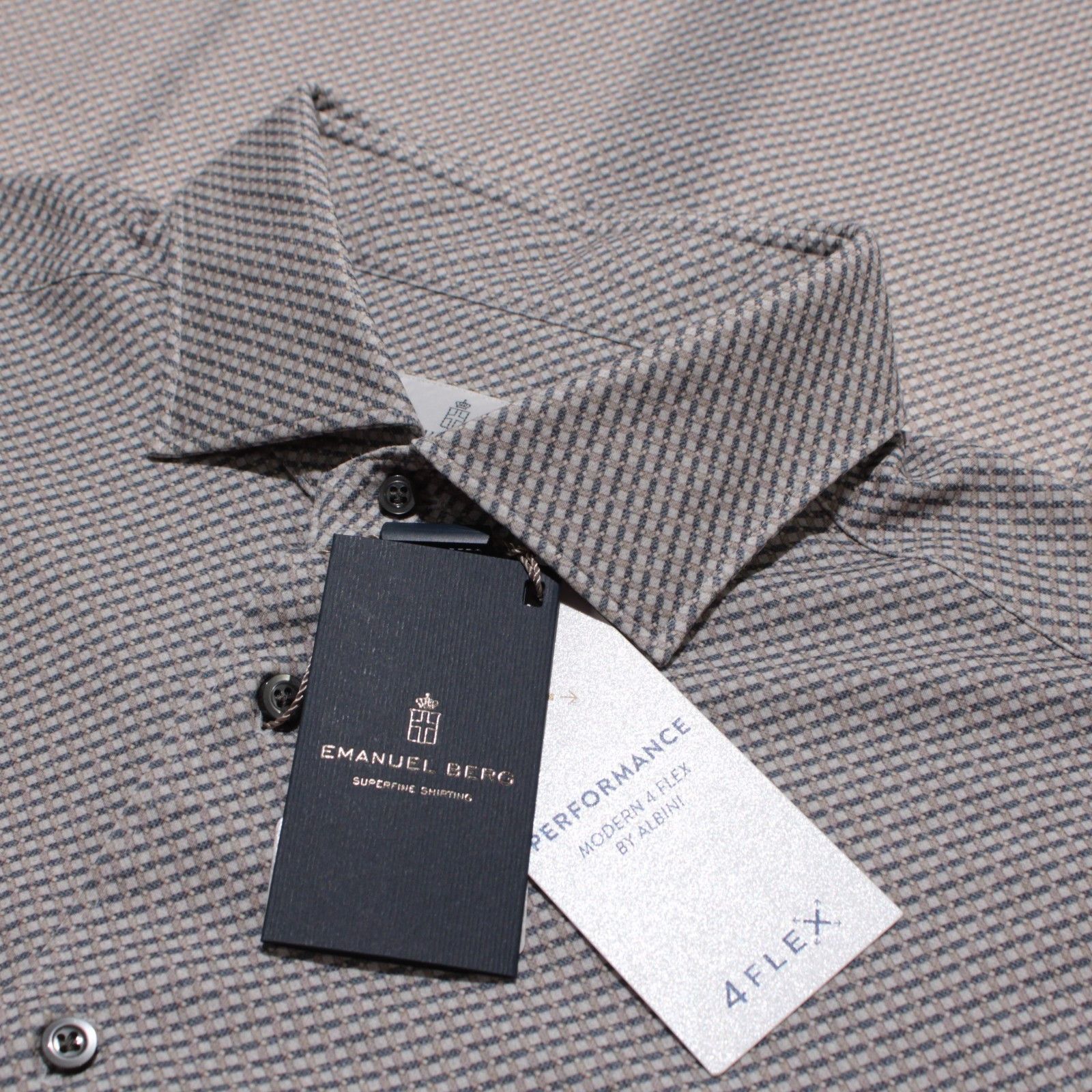 Other Emanuel Berg New with tags Shirt Size XL US In Gray Size US XL / EU 56 / 4 - 1 Thumbnail