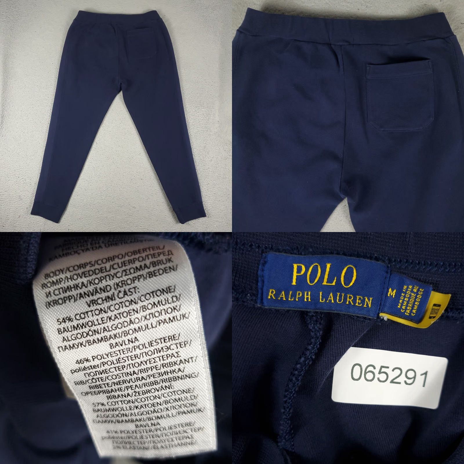 Ralph Lauren Ralph Lauren Pants Mens Size Medium Blue Pony Jogger Tapered Inseam 28 in Adjustable Waist Pockets Activewear Casual Sports Modern Classic Vintage No Size US 30 / EU 46 - 8 Thumbnail