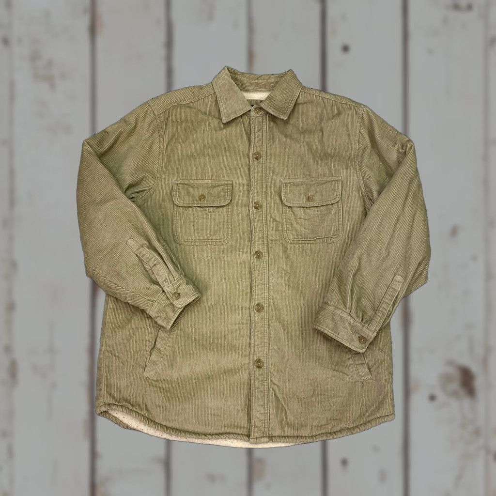 High Sierra VINTAGE High Sierra Shirt Jacket Men L Corduroy VTG Western Shacket Fleece Corduroy Shacket Fleece Size US L / EU 52-54 / 3 - 1 Thumbnail