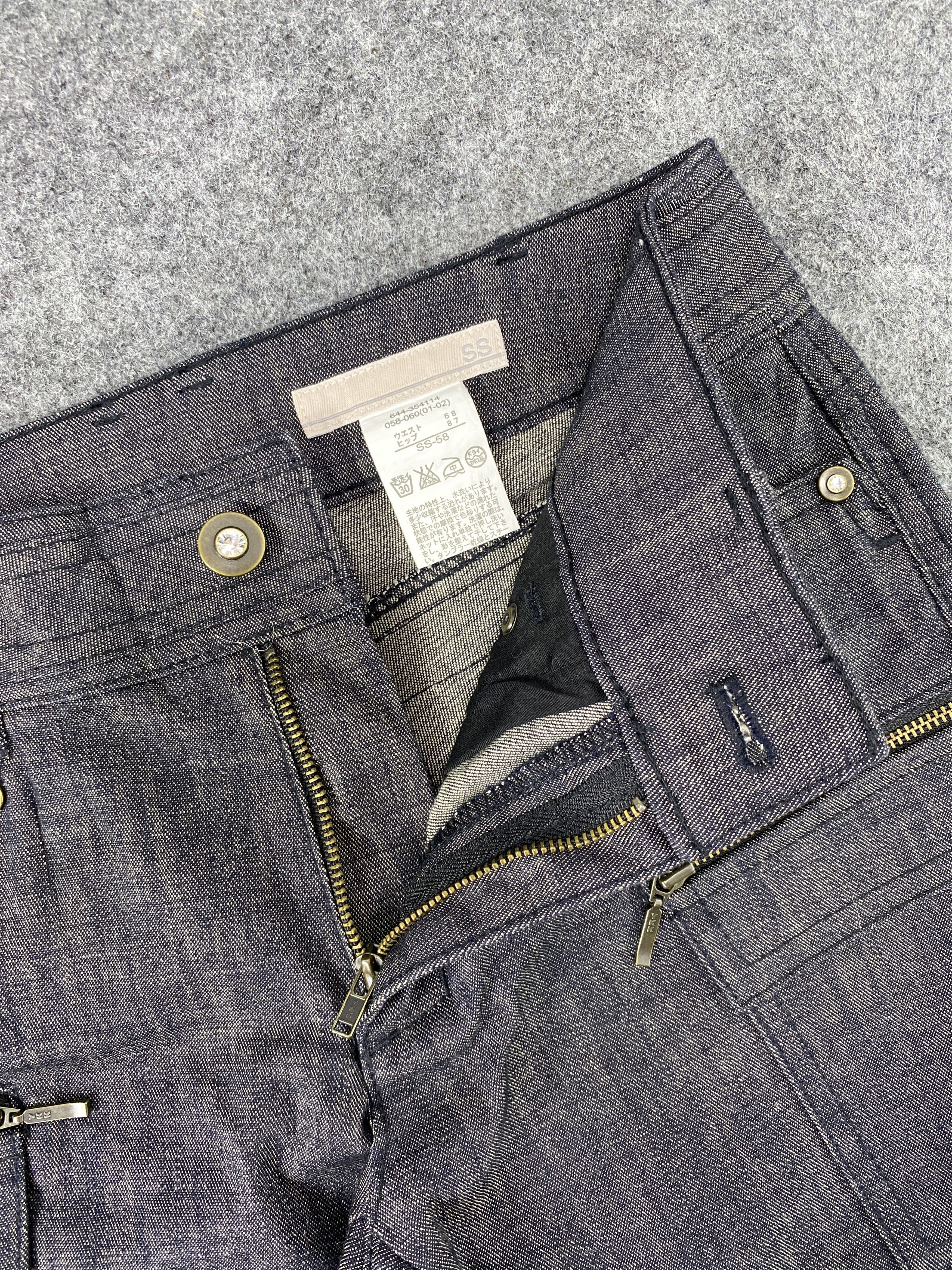Japanese Brand Japanese Brand Multi Pocket Flare Pants - J1121 Size 26" / US 2 / IT 38 - 7 Thumbnail