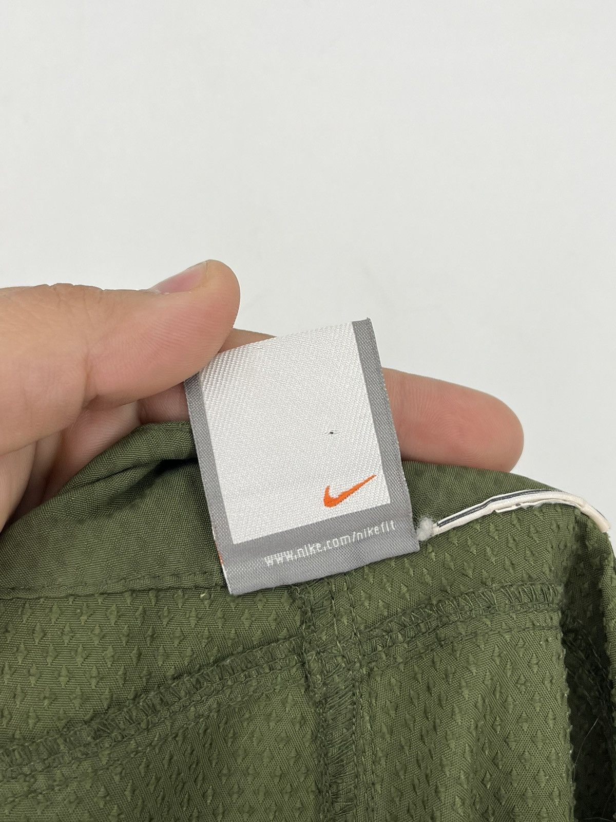 Nike × Vintage Vintage Y2K Nike Nylon Drill Track Pants NikeFit Size US 32 / EU 48 - 13 Thumbnail