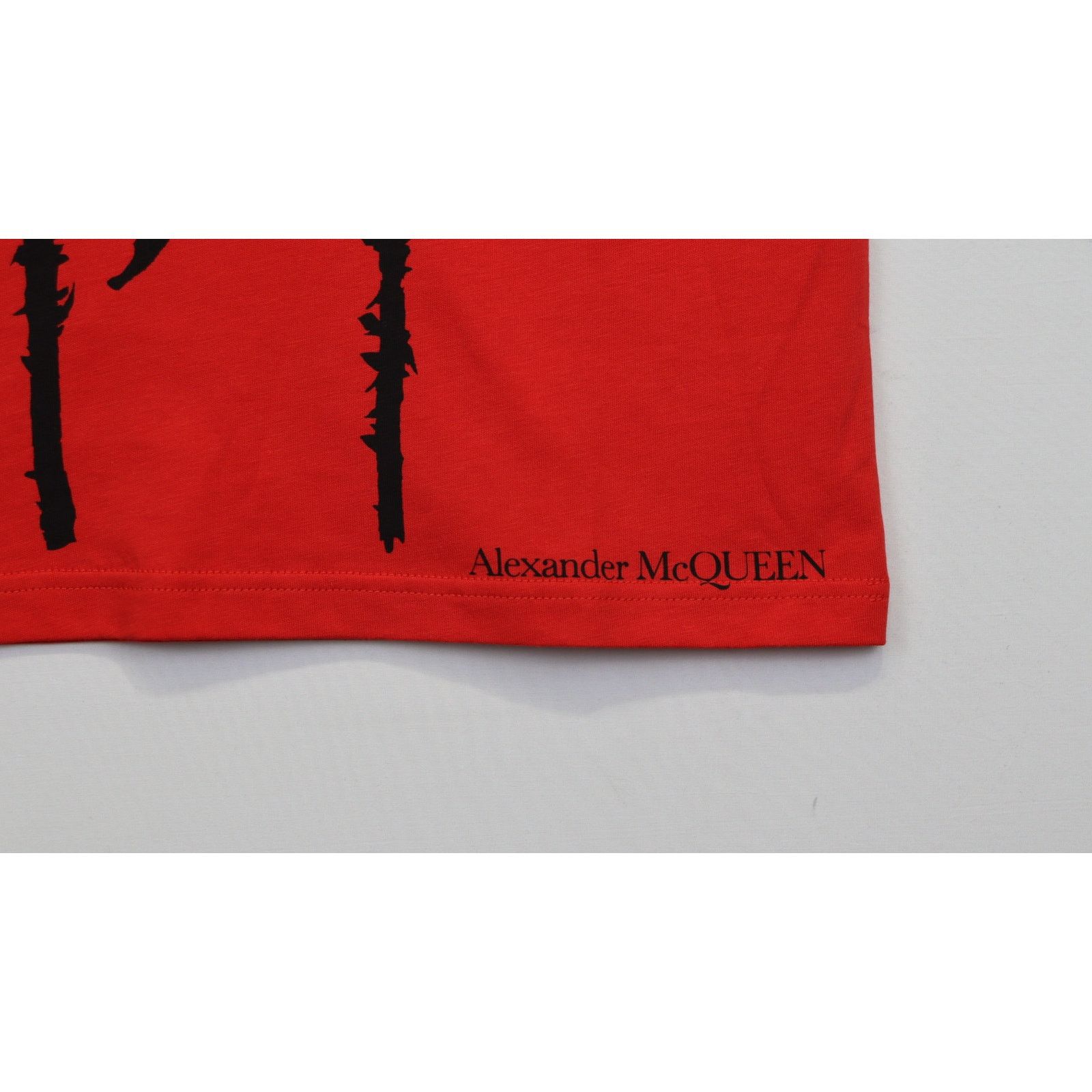 Alexander McQueen o1rshd1 ***Defective / T-Shirt in Red Size US S / EU 44-46 / 1 - 6 Thumbnail