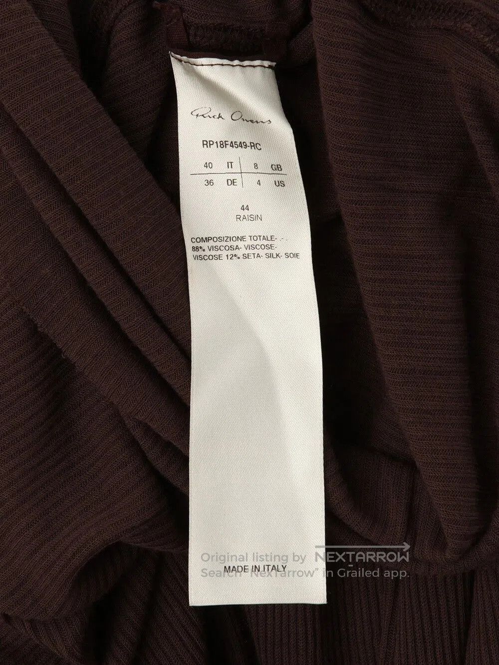 Rick Owens Rick Owens Knit Vest Dress. Size S / US 4 / IT 40 - 6 Thumbnail