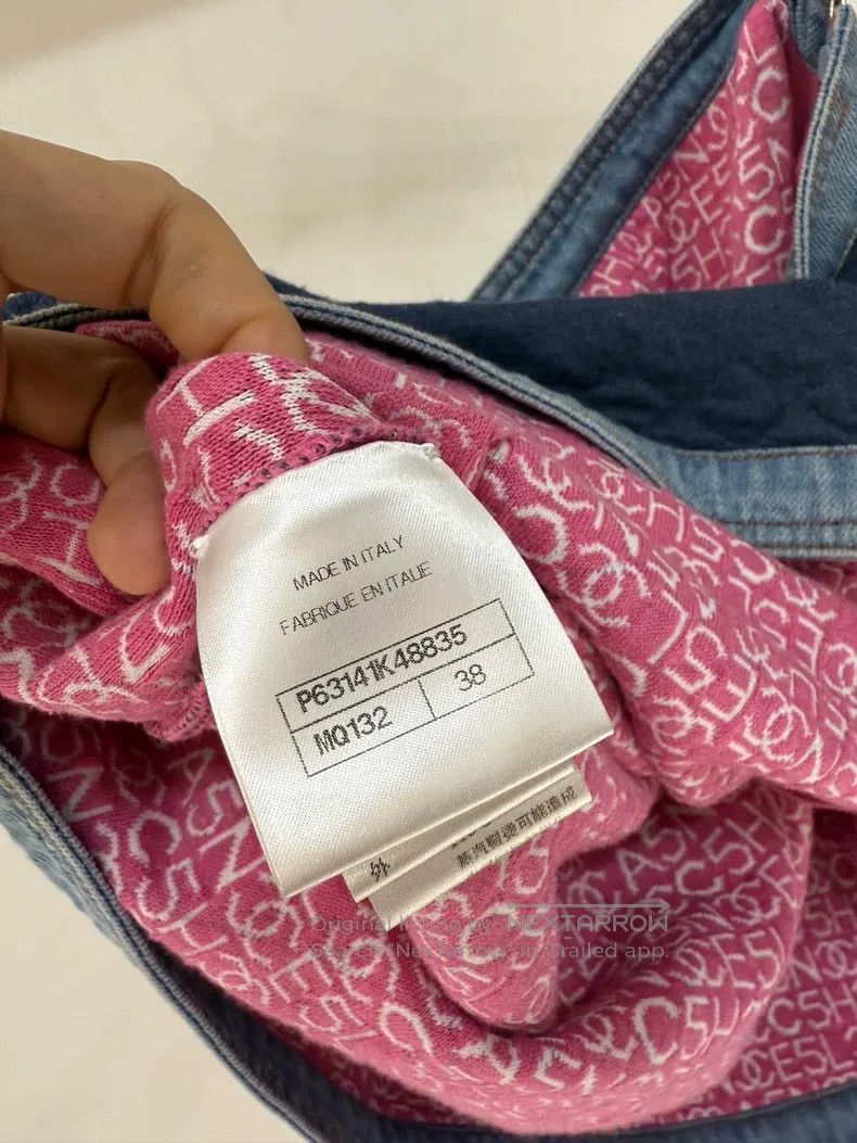 Chanel Chanel 20P two-pocket denim skirt Size 25" / US 0 / IT 36 - 5 Thumbnail