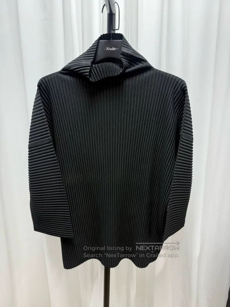 Issey Miyake Issey Miyake Ruffled High Collar Long Sleeve Size S / US 4 / IT 40 - 1 Thumbnail