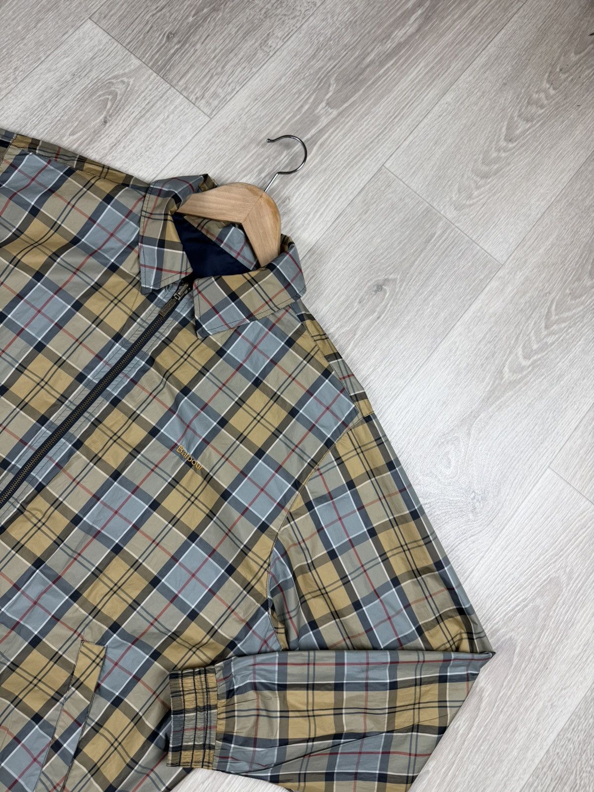 Barbour Barbour Men’s Jacket Reversible Plaid Checkered Windbreaker Size US XL / EU 56 / 4 - 2 Thumbnail