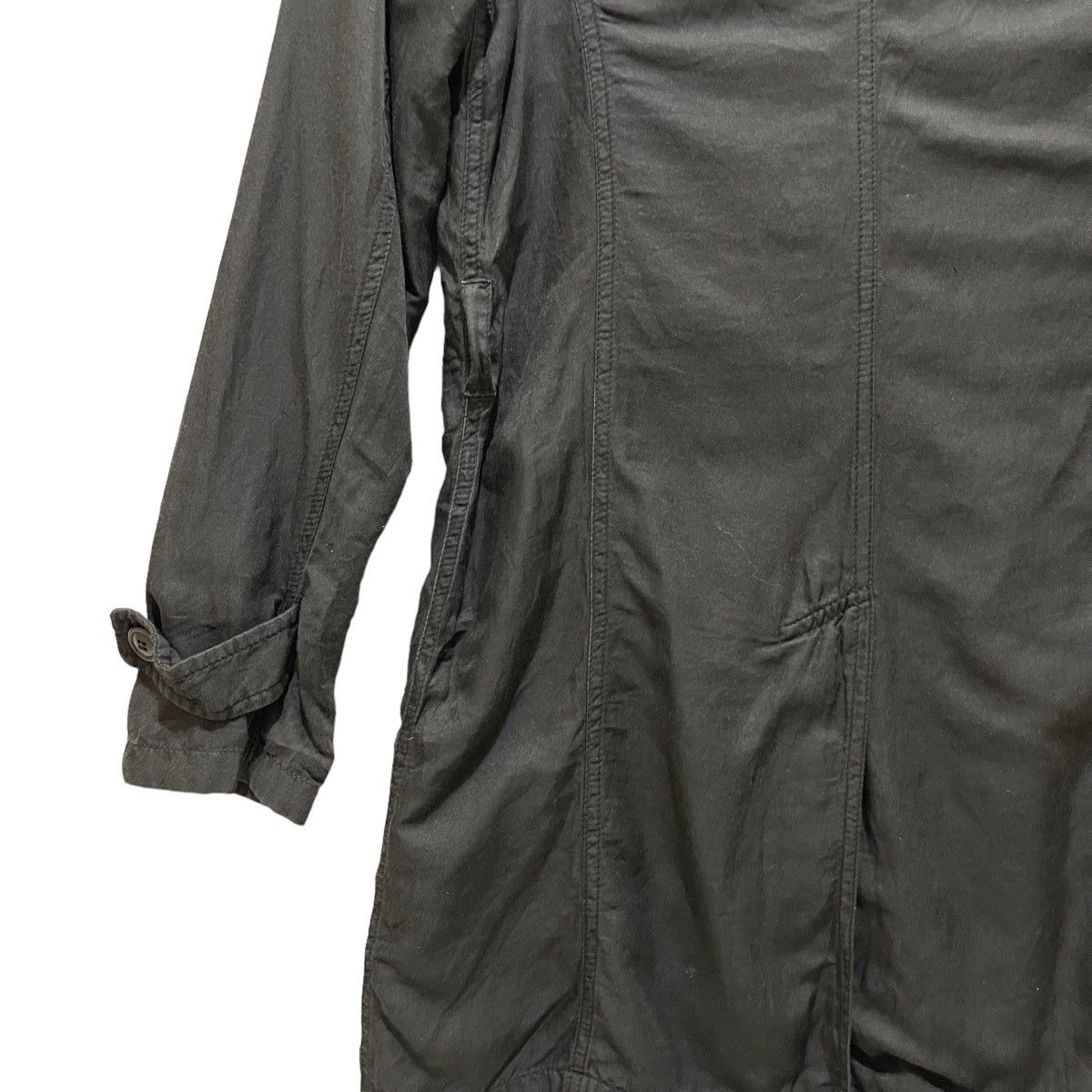 Issey Miyake × Japanese Brand × Sunao Kuwahara Vintage Issey Miyake Sunao Kuwahara Trench Coat Size M / US 6-8 / IT 42-44 - 14 Thumbnail
