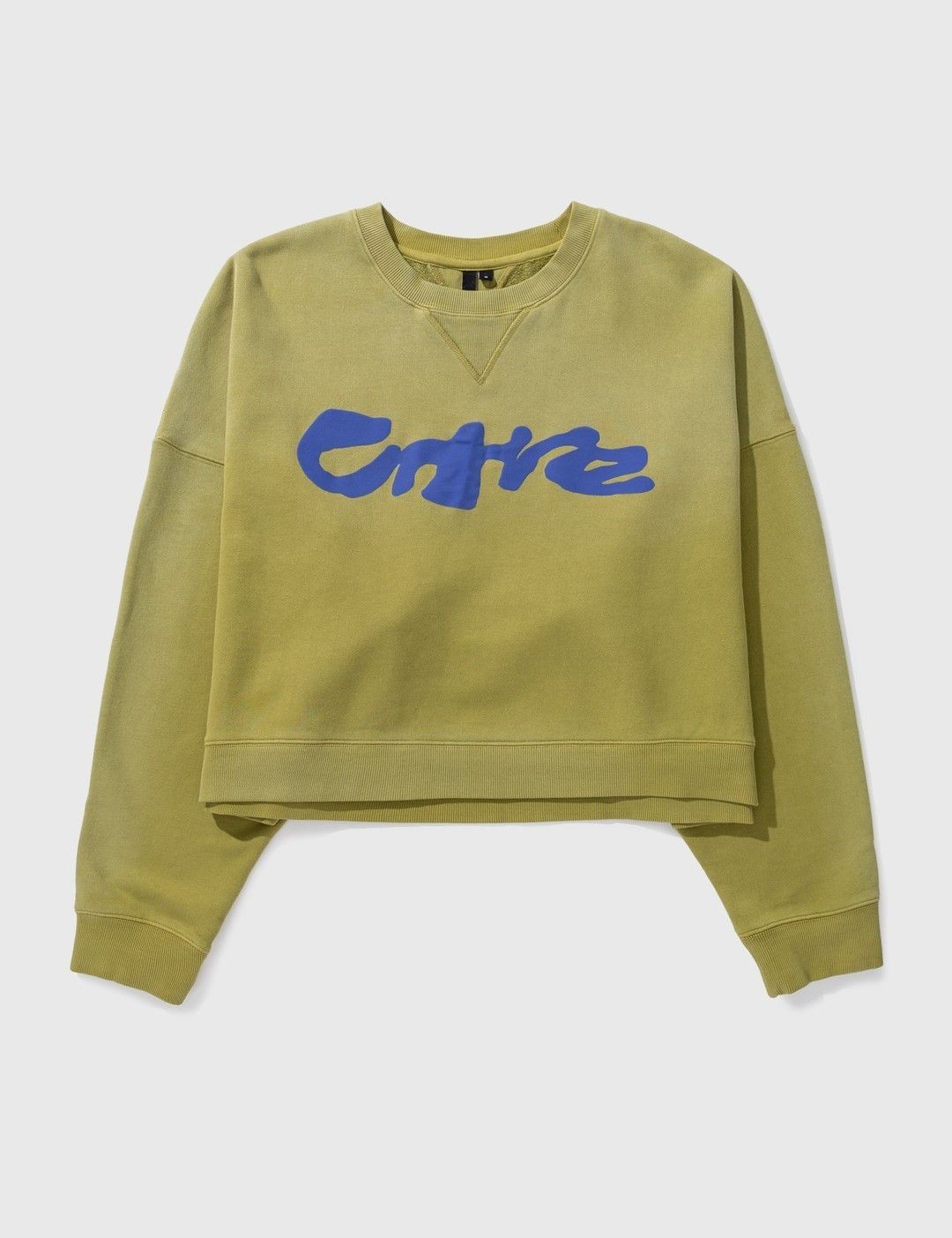 image of Entire Studios O1Mle0424 Crewneck Pullover In Sulphur, Men's (Size Small)