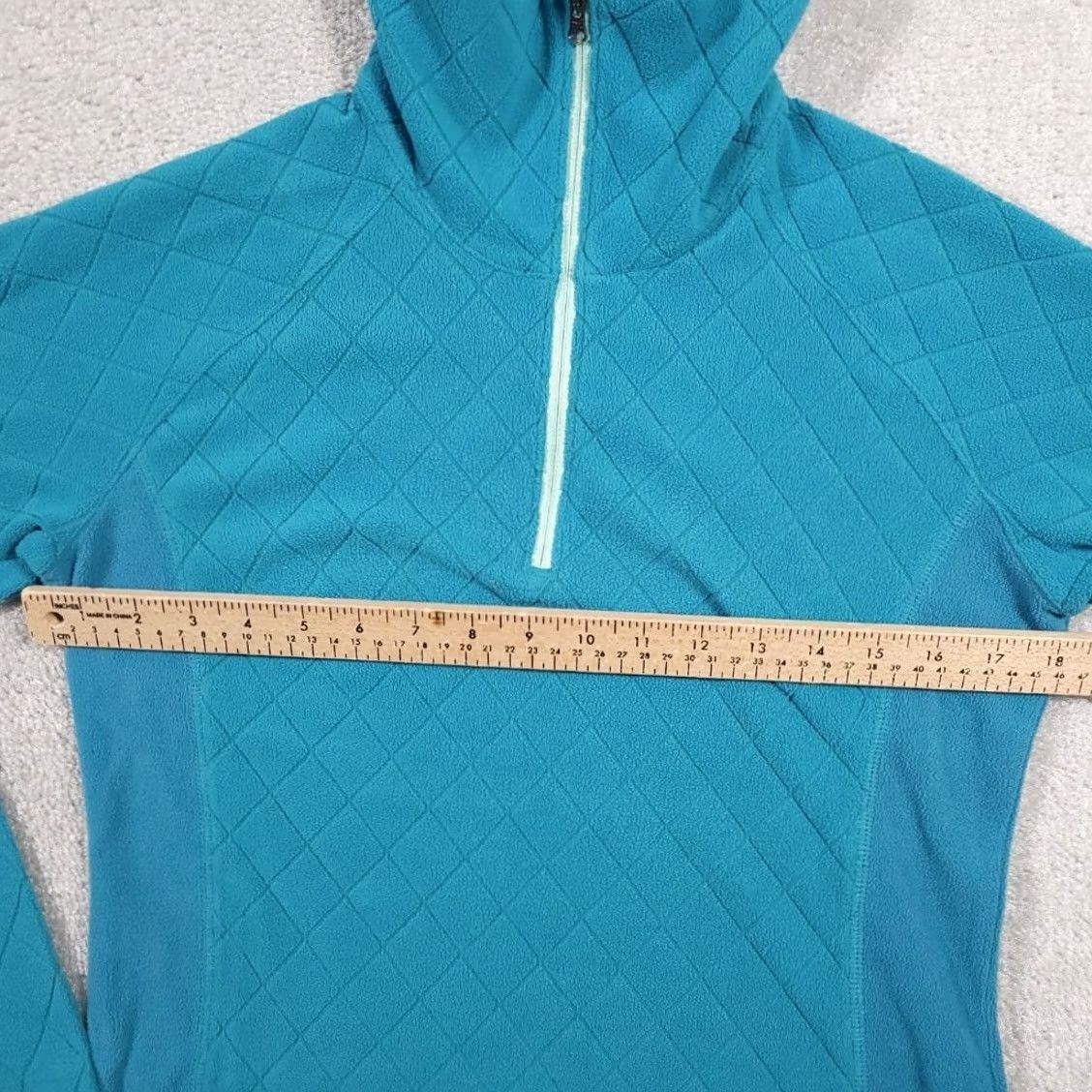Vintage Columbia Fleece Jacket Womens S Blue Outdoor Pullover Sweatshirt 1/4 Zip Size S / US 4 / IT 40 - 3 Thumbnail