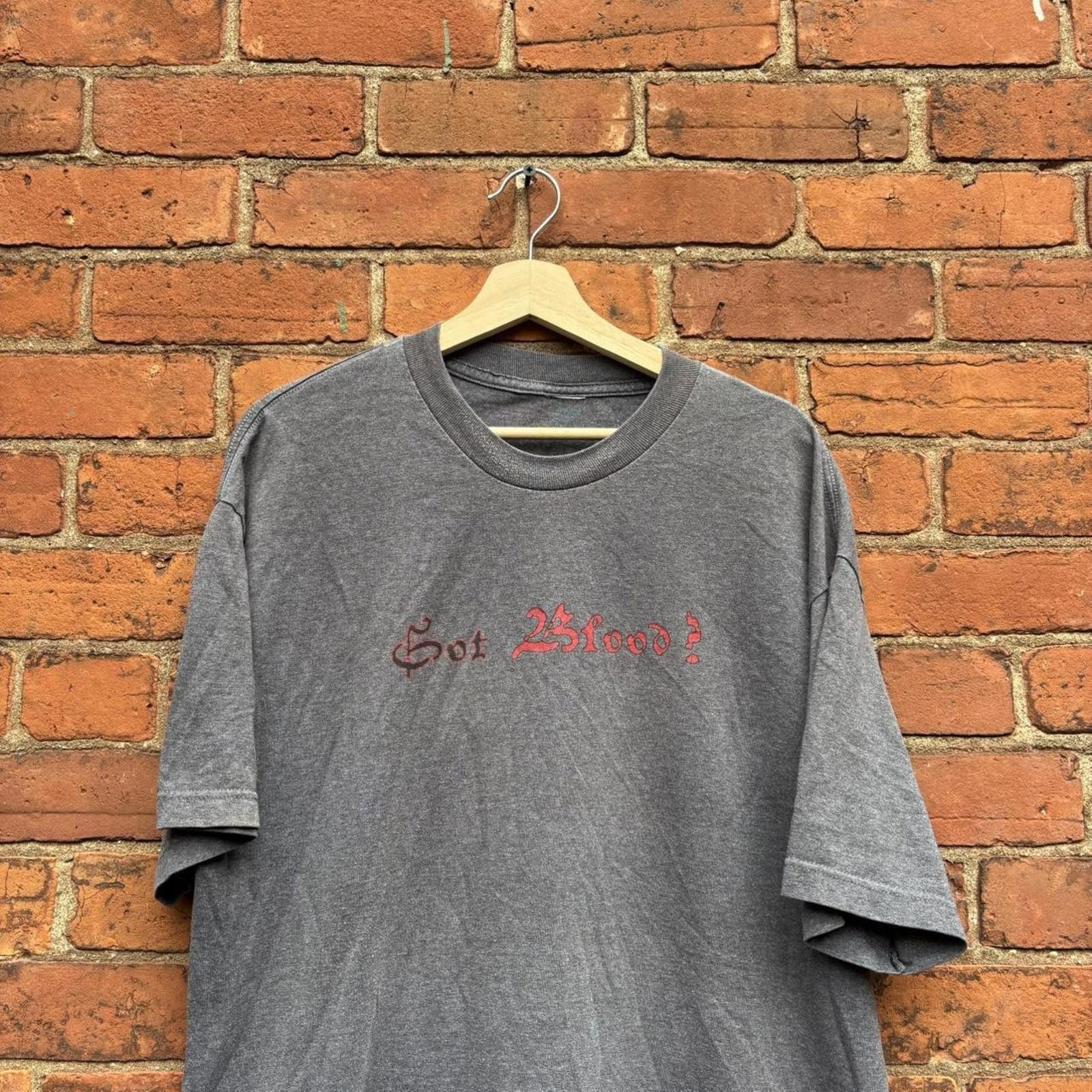 Other vintage got blood? t shirt metal blood gore rare 00s XL Size US XL / EU 56 / 4 - 3 Thumbnail