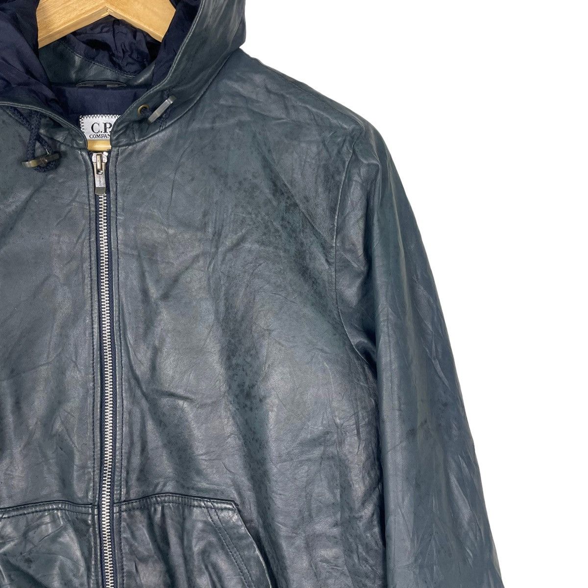 C.P. Company 💥 CP COMPANY SS2010 VERA PELLE LEATHER JACKET Size US M / EU 48-50 / 2 - 7 Thumbnail