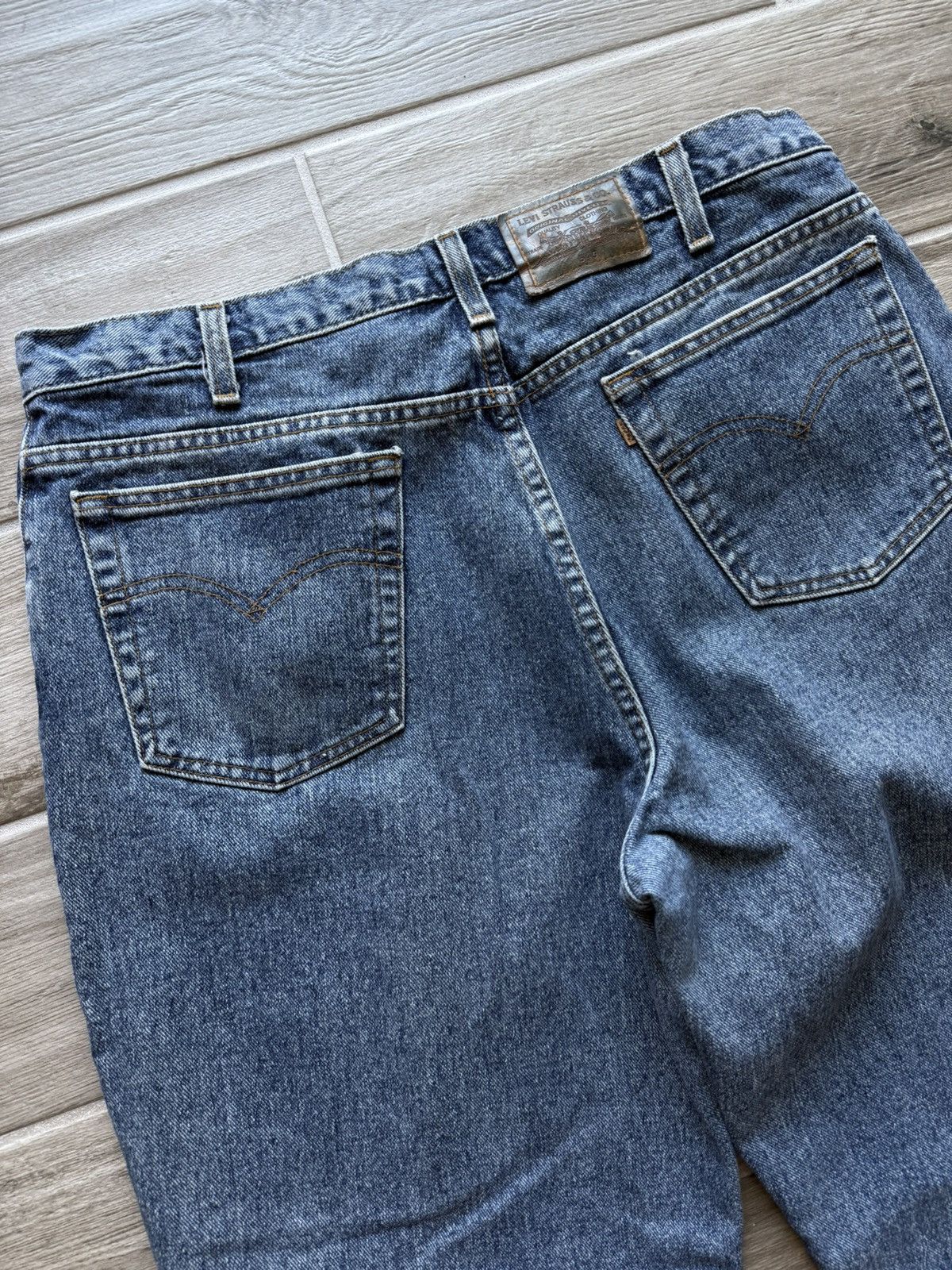 Levi's Vintage Levi’s 545 Jeans Size 38x32 Denim Made in USA Size US 38 / EU 54 - 5 Thumbnail