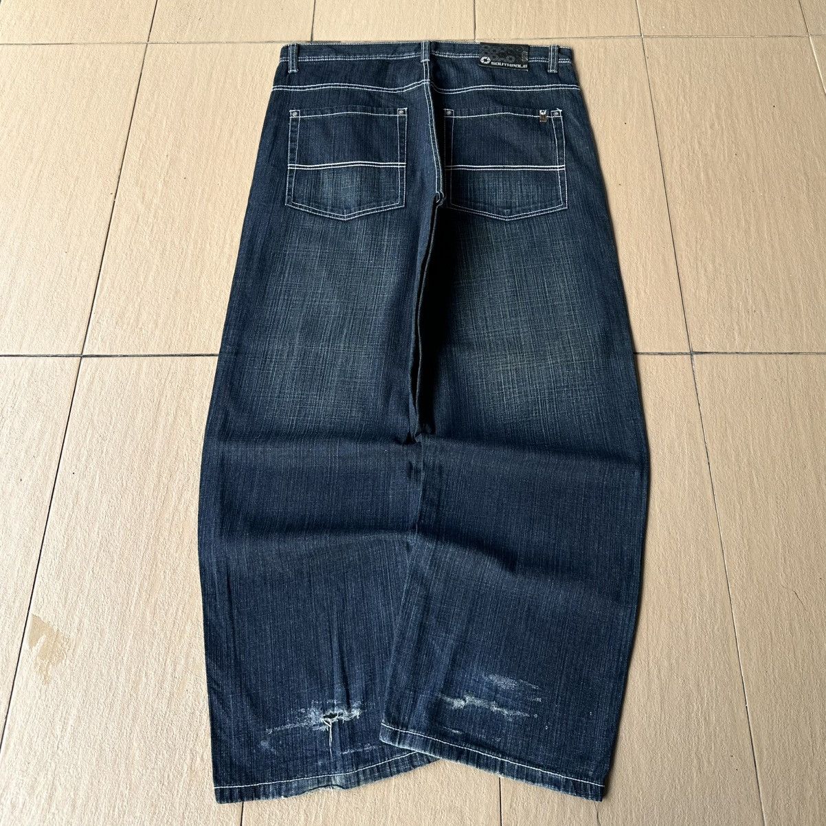 Southpole Rare Southpole Brown Tab Baggy Jeans Y2K Size US 42 / EU 58 - 1 Thumbnail