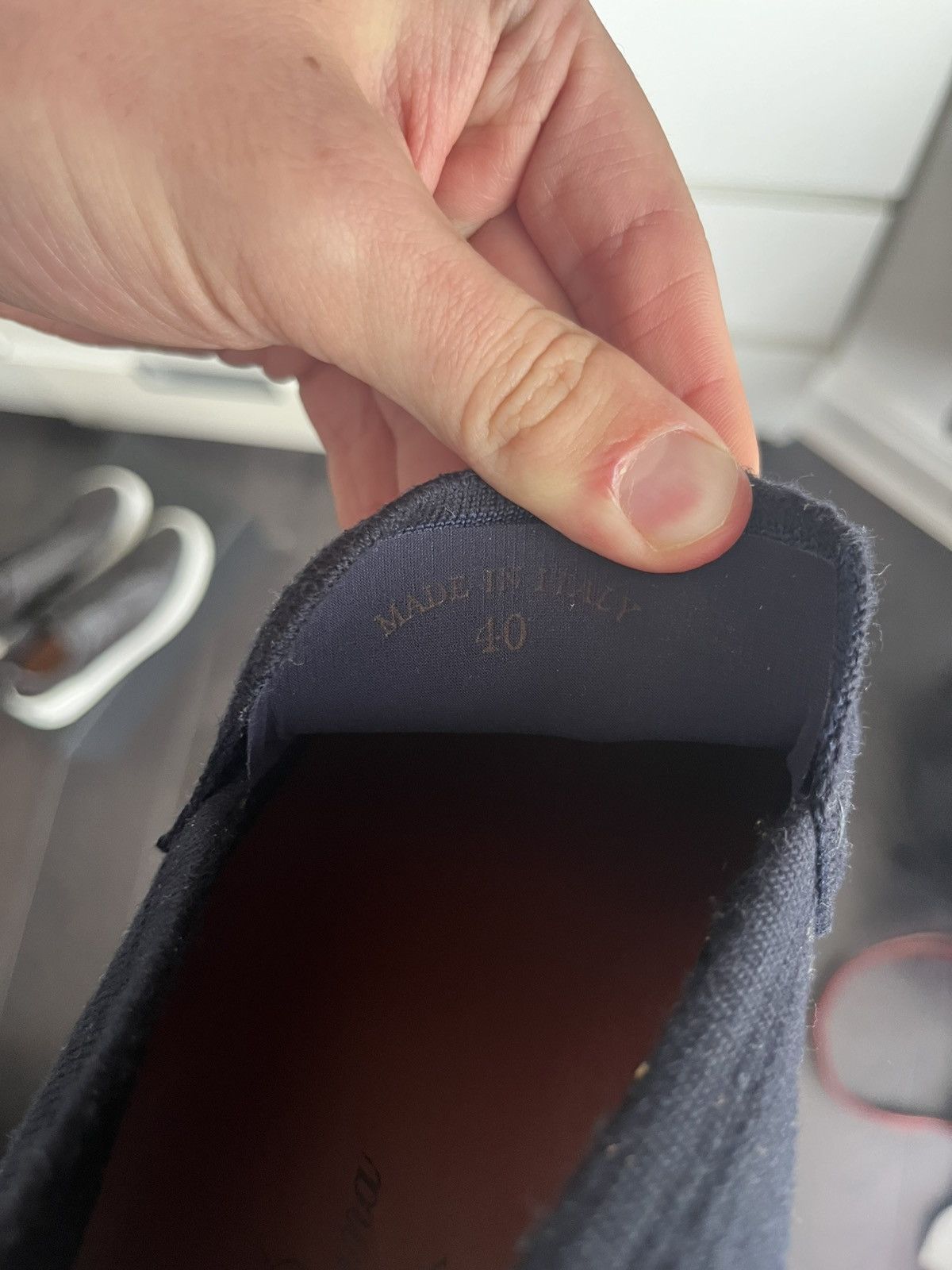 Loro Piana Loro Piana navy knit summer walk uk 6 eu 40 Size US 7 / EU 40 - 7 Thumbnail