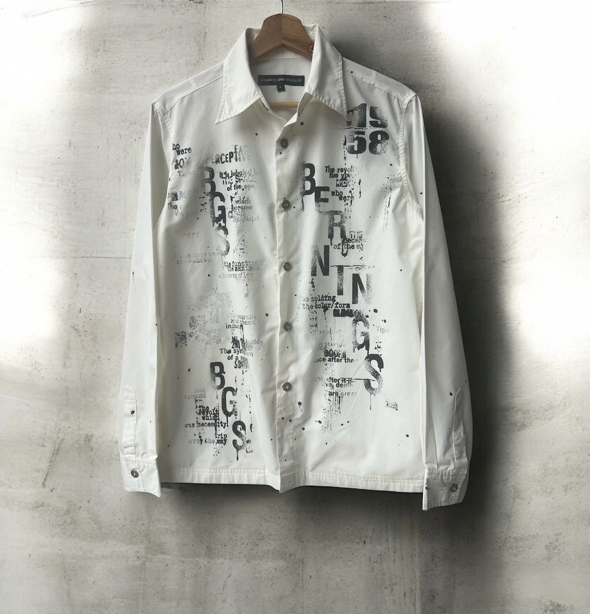 BERNINGS SHO VINTAGE BERNINGS SHO SEDITIONARIES PUNK SHIRT Size US L / EU 52-54 / 3 - 1 Thumbnail