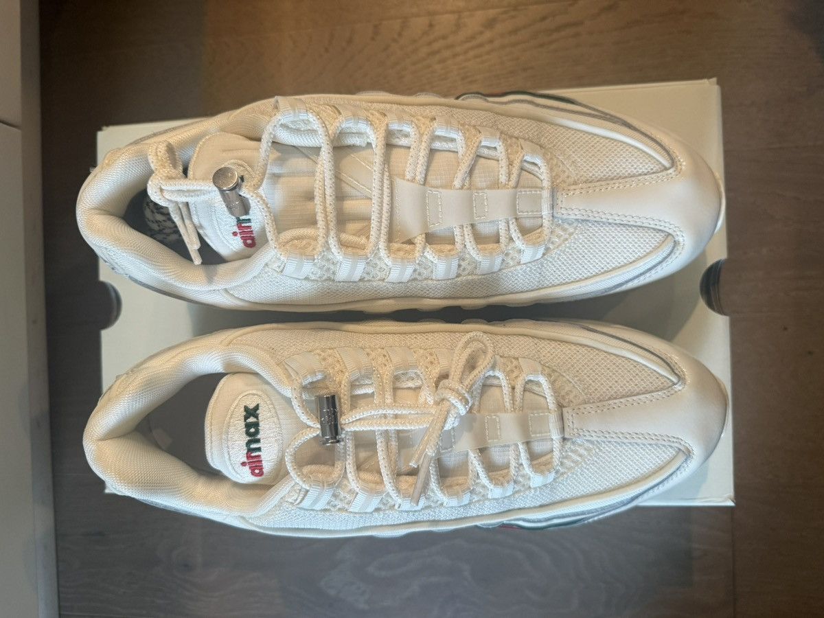 Nike × Undefeated ✅ Nike Air Max 95 SP x Undefeated White Sail US Size 11.5 DS Size US 11.5 / EU 44-45 - 6 Thumbnail