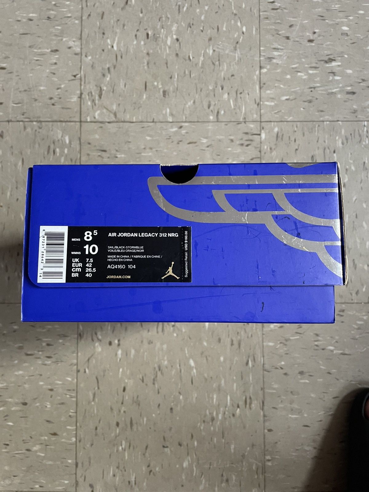 Jordan Brand Jordan Legacy 312 x Just Don Storm Blue AQ4160-104 Size US 8.5 / EU 41-42 - 9 Thumbnail