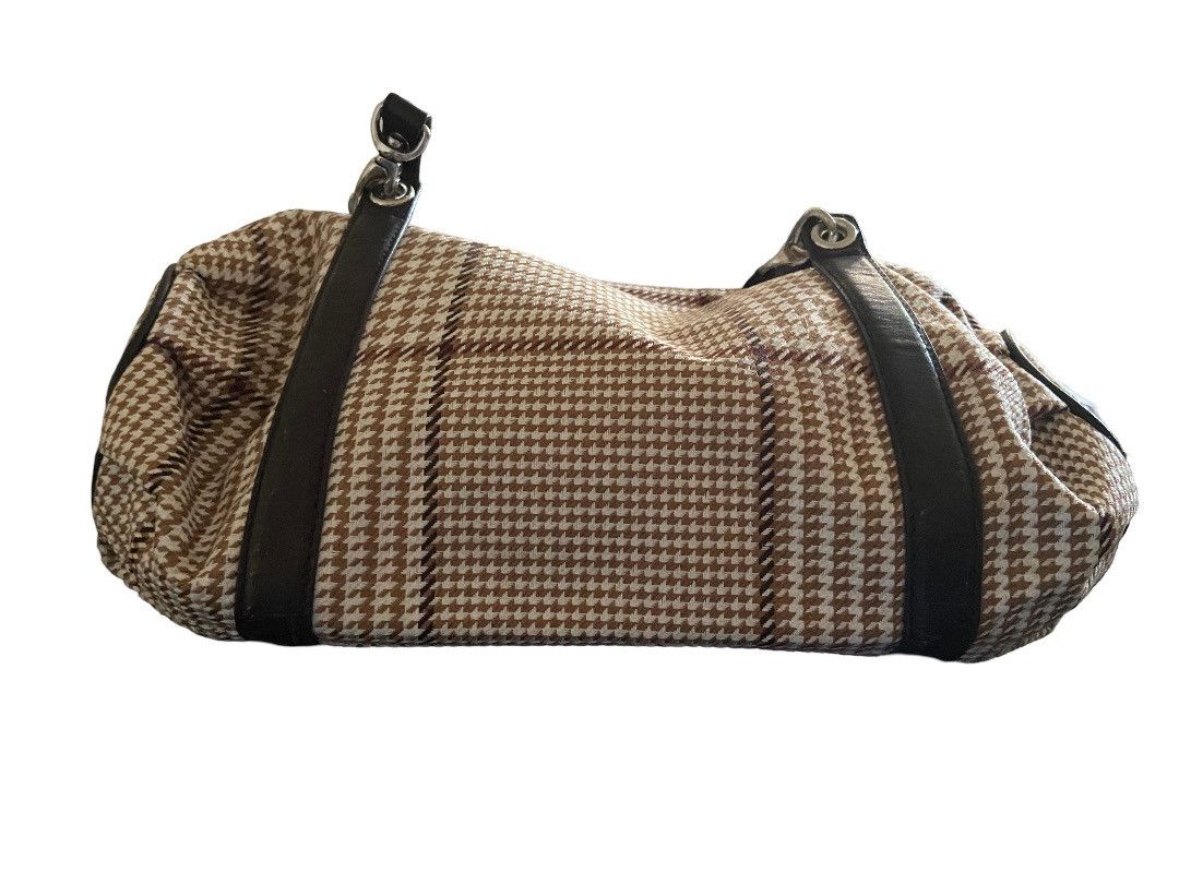 Other × Ralph Lauren Must-Have Lauren Ralph Lauren Houndstooth Plaid Bucket Tote Size ONE SIZE - 2 Thumbnail
