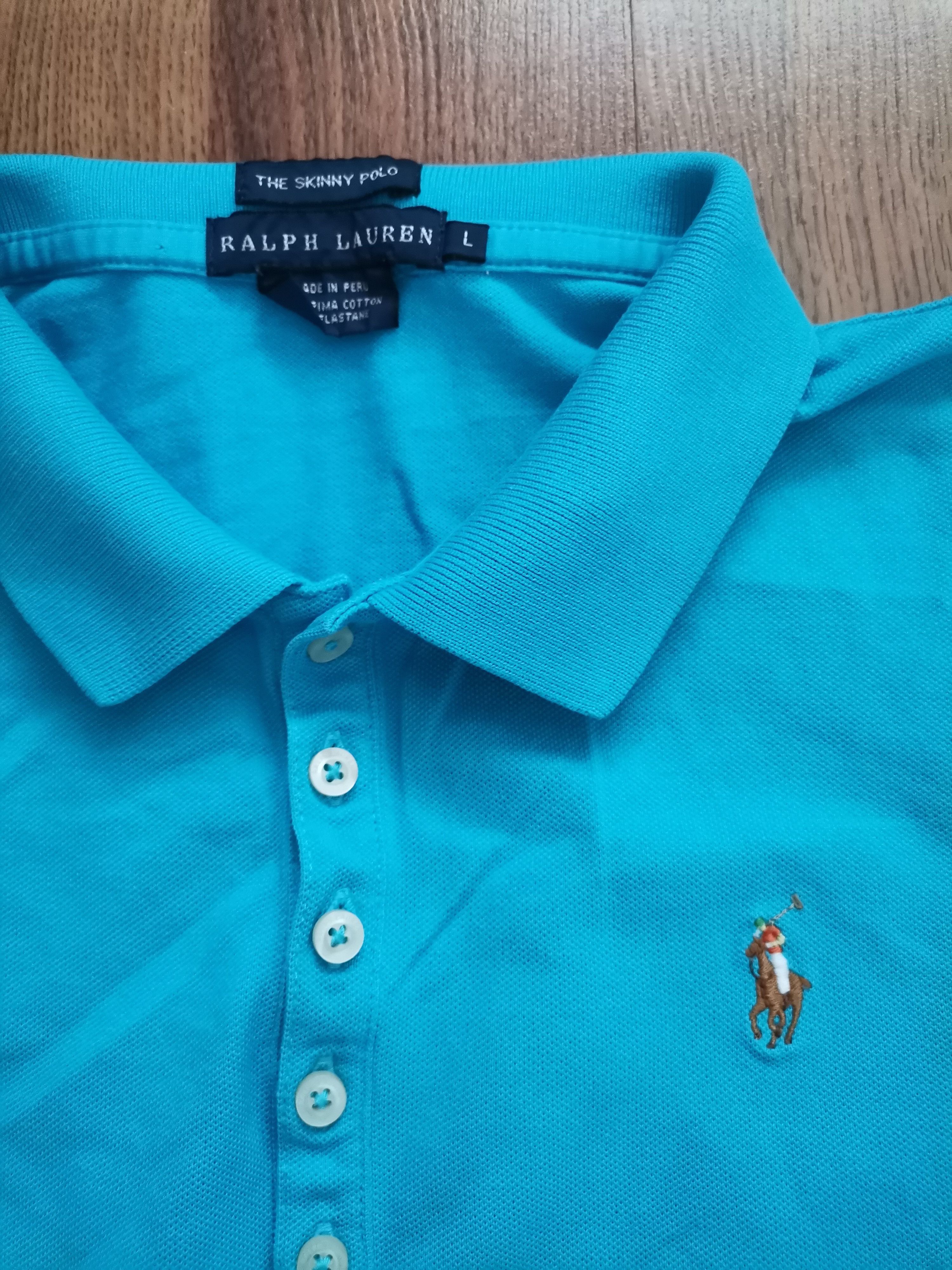 Polo Ralph Lauren × Ralph Lauren × Vintage Vintage Ralph Lauren Women's Polo Size L / US 10 / IT 46 - 2 Thumbnail