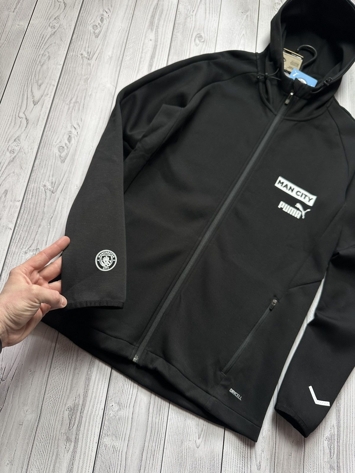 Puma Puma x Manchester City soccer zip hoodie black drill tech M Size US M / EU 48-50 / 2 - 2 Thumbnail