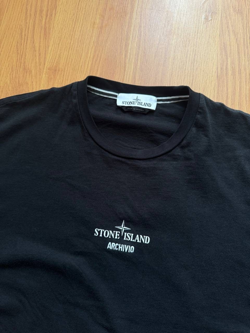 Stone Island TShirt Rare 🔥 Stone Island Archivio Tee Tela Stella Big Logo Size US M / EU 48-50 / 2 - 2 Thumbnail