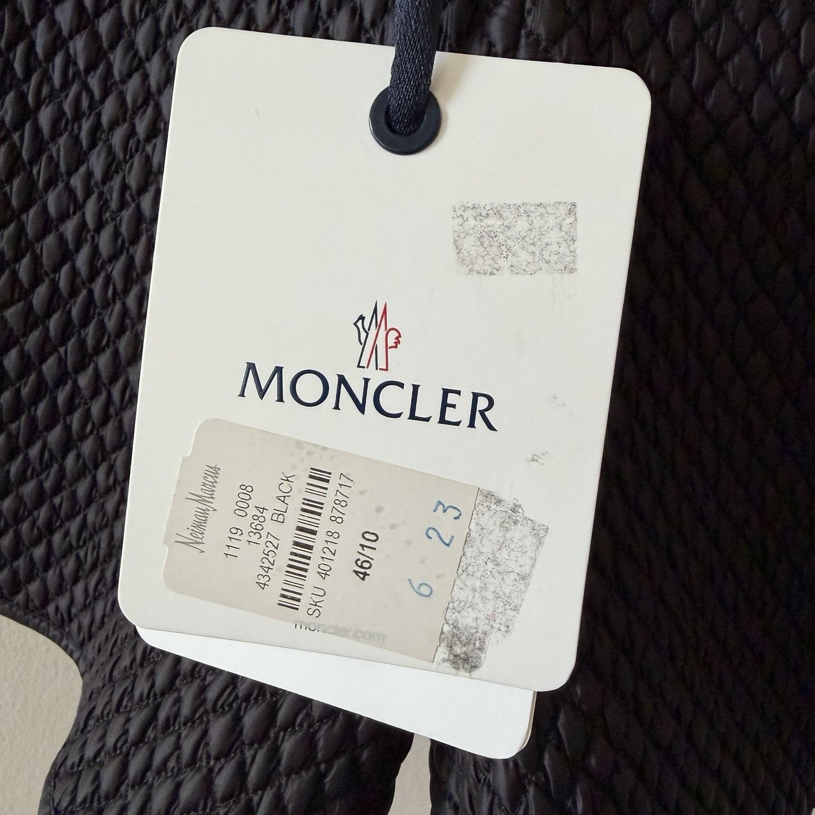 Moncler NWT Moncler Shorts Black Size 46/10 100% Authentic Size 32" / US 10 / IT 46 - 2 Thumbnail