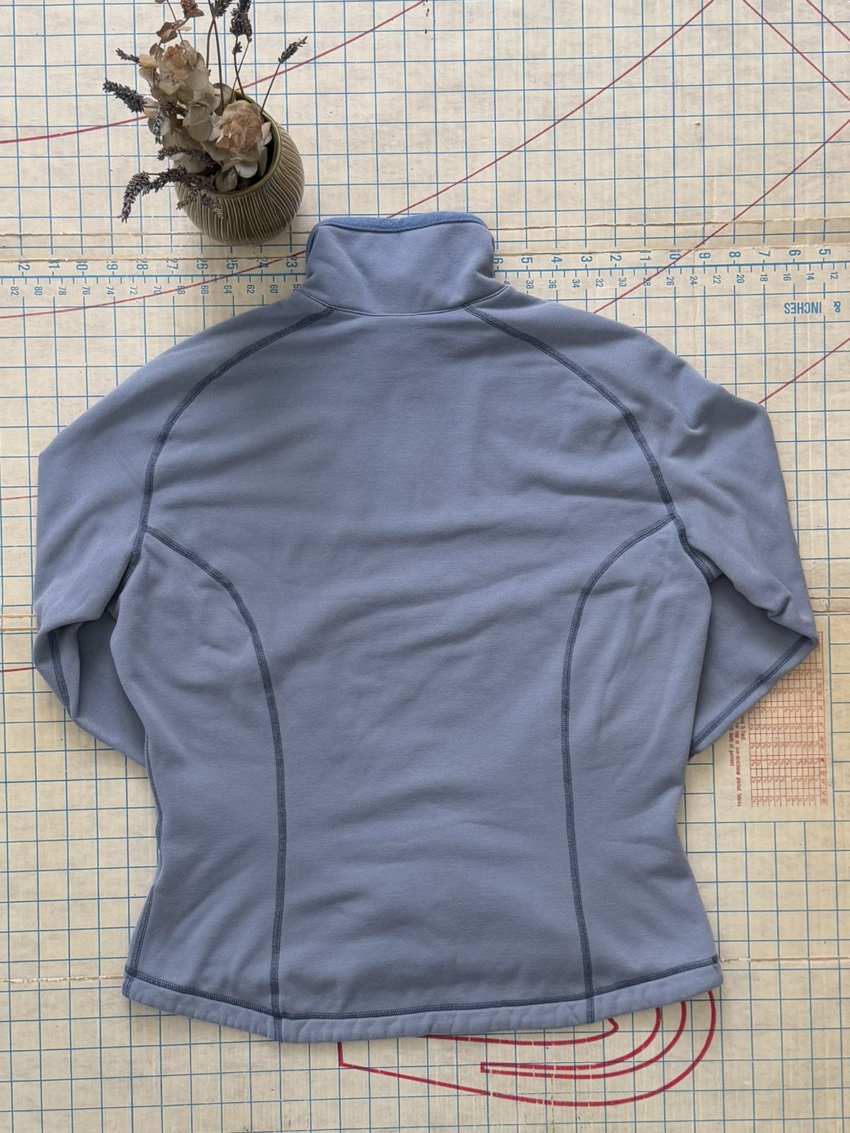 Arc'teryx × Vintage Arcteryx 1/4 Zip Fleece Light Blue Women’s Size Small Size L / US 10 / IT 46 - 13 Thumbnail