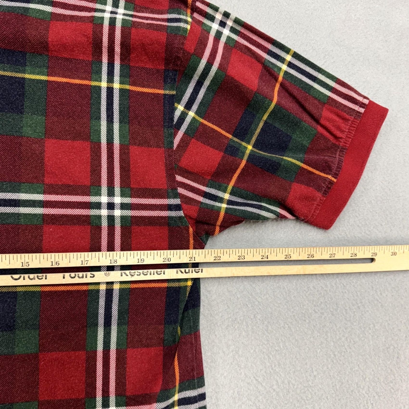 Tommy Hilfiger Tommy Hilfiger Polo Shirt Mens Medium Red Plaid 100% Cotton Short Sleeve Polo Shirt Mens Red Plaid 100% Cotton 1980s? Size US M / EU 48-50 / 2 - 5 Thumbnail