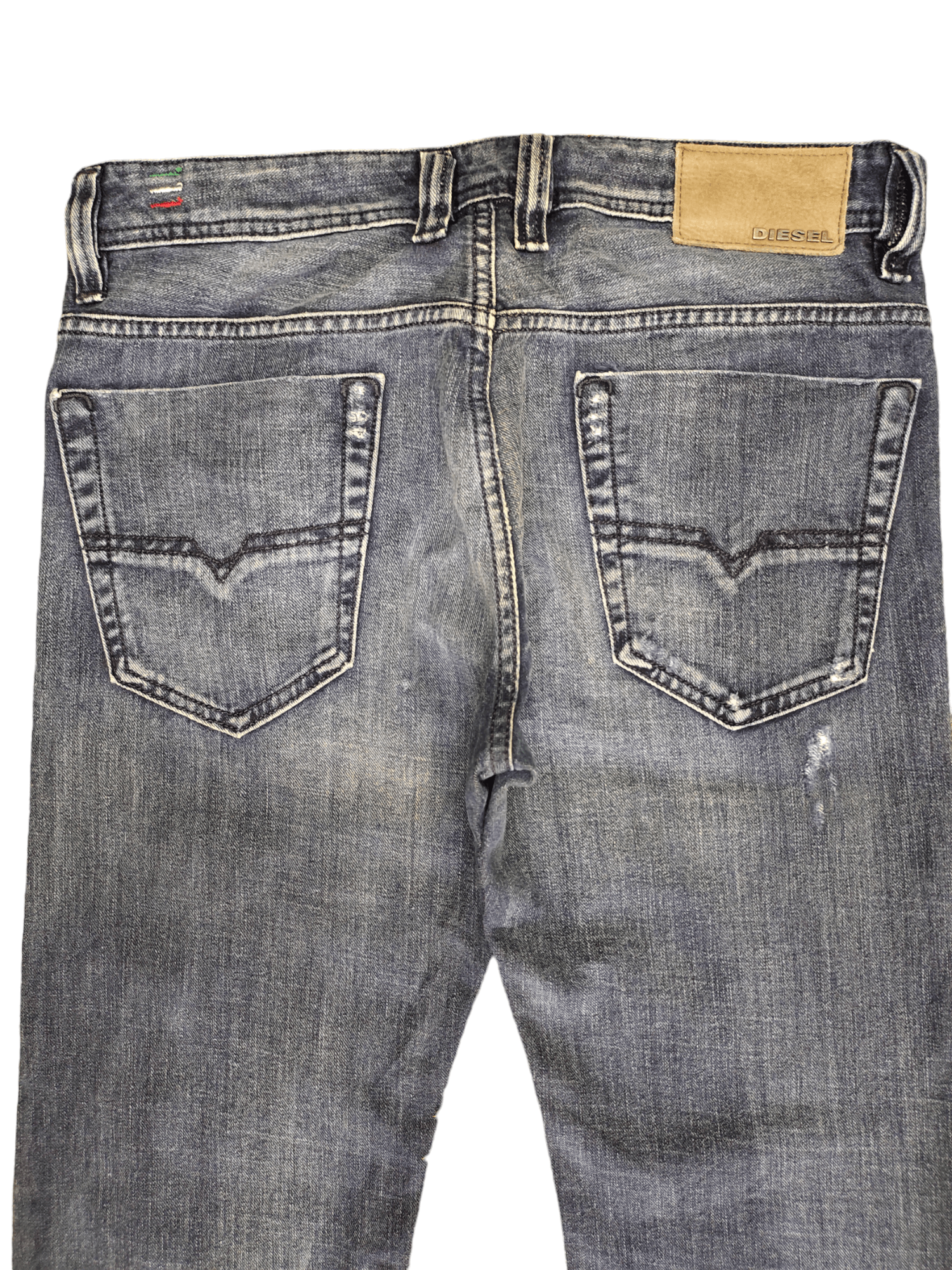 Diesel Vintage Y2k Diesel Viker Distressed Denim Jeans Streetwear Size US 29 - 14 Thumbnail