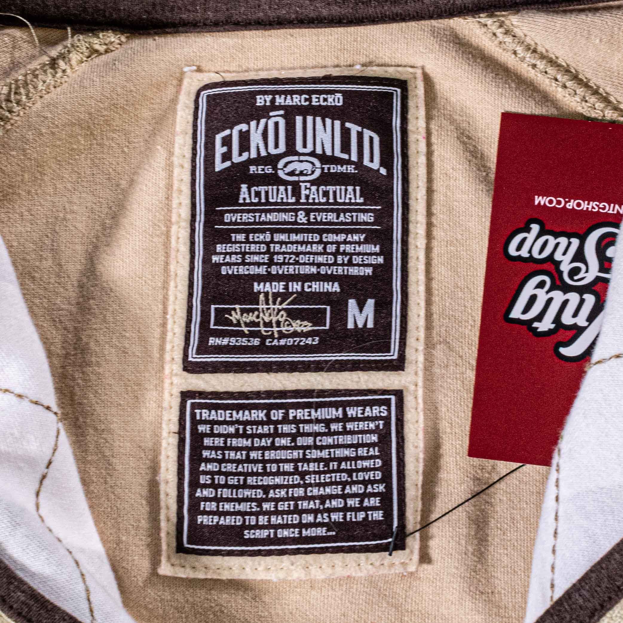 Ecko Unltd. Ecko Unltd Argyle Golf Track Jacket Hip Hop Y2K Zip Up Size US M / EU 48-50 / 2 - 9 Thumbnail