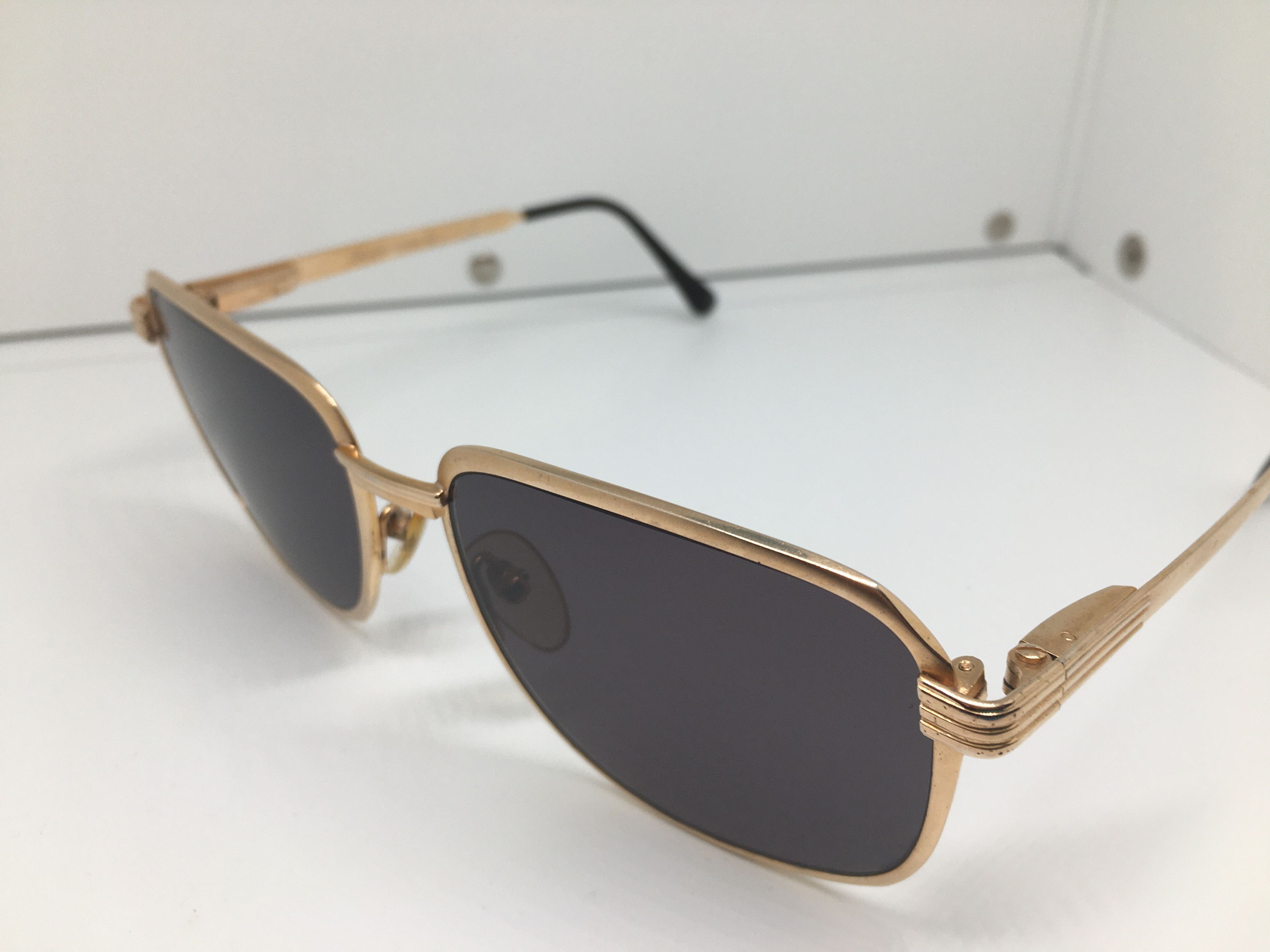Vintage Vintage Charisma CH-104 22KGP Gold Sunglasses Frame Size ONE SIZE - 3 Thumbnail