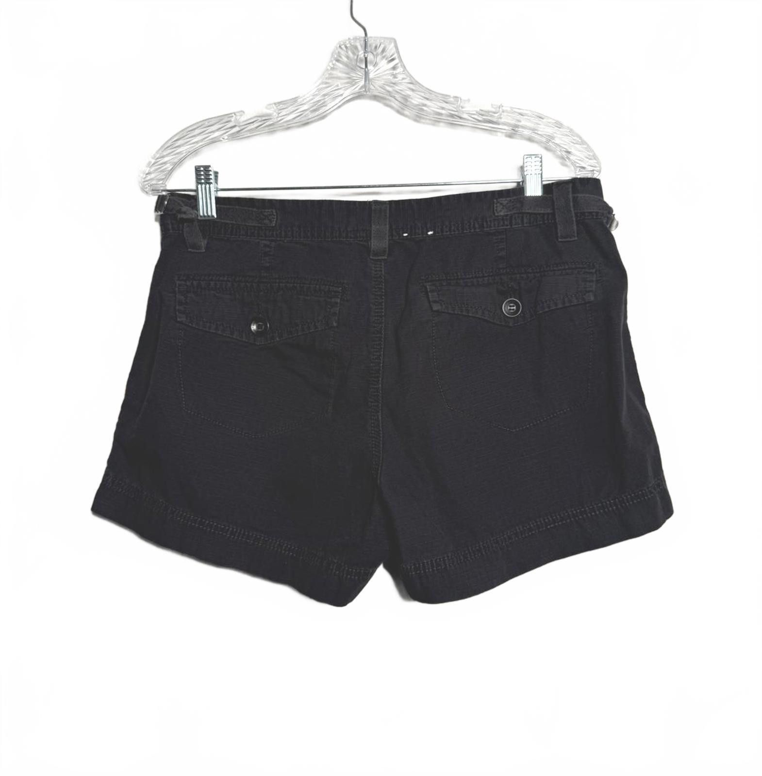 Calvin Klein Y2K Soft Grunge Black Cargo Shorts Size 32" / US 10 / IT 46 - 3 Thumbnail