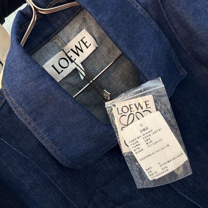 Loewe LOEWE size50 Dark blue denim jacket Size US M / EU 48-50 / 2 - 3 Thumbnail